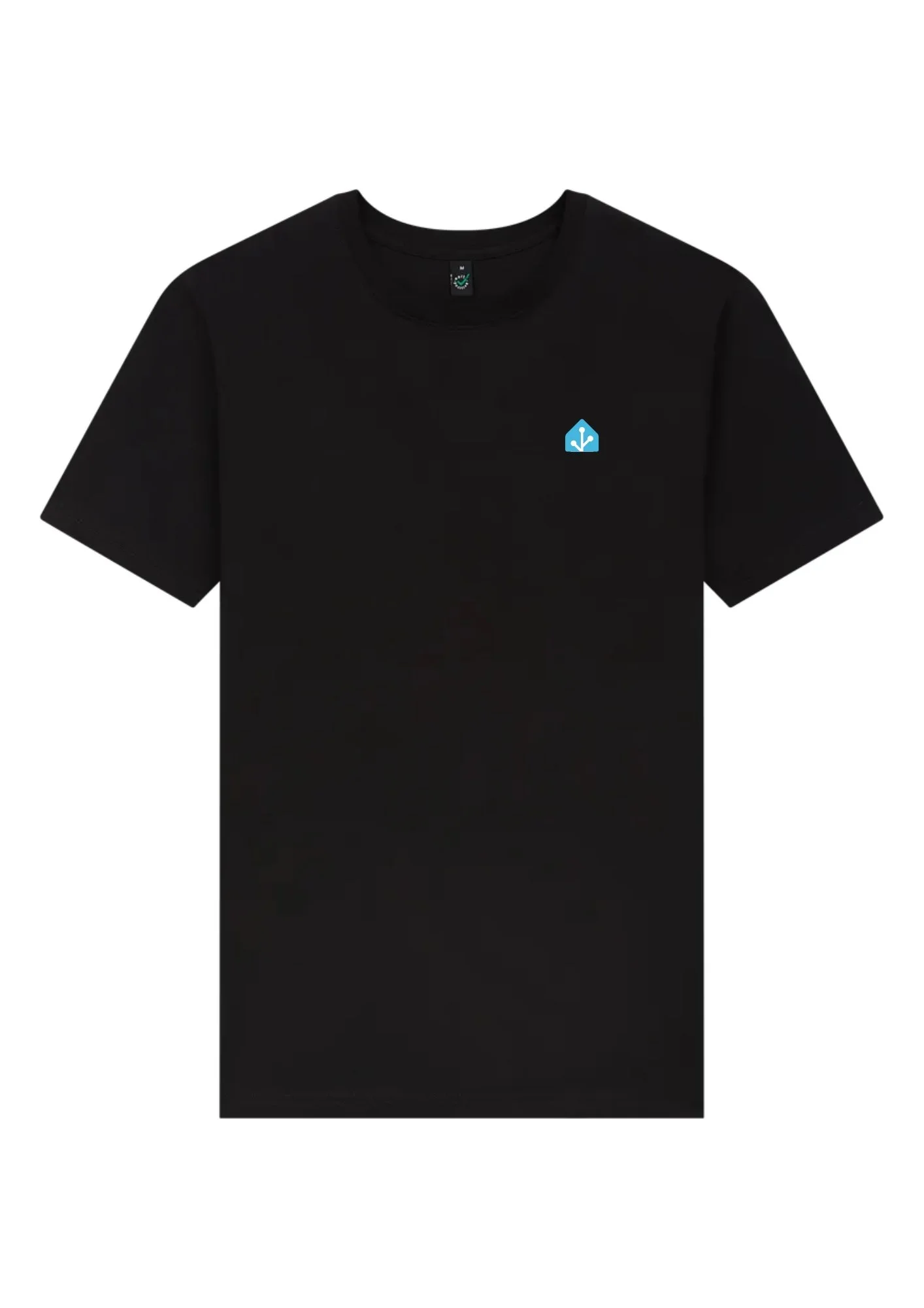 T-Shirt: Home Assistant Minimal Logo | Black
