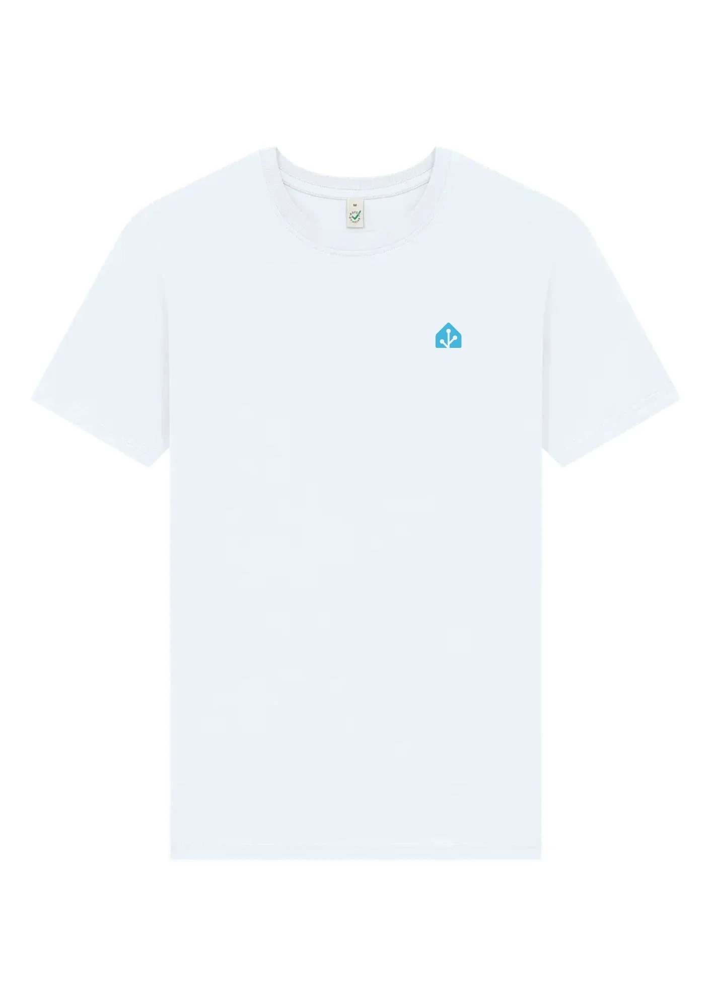 T-Shirt: Home Assistant Minimal Logo | White