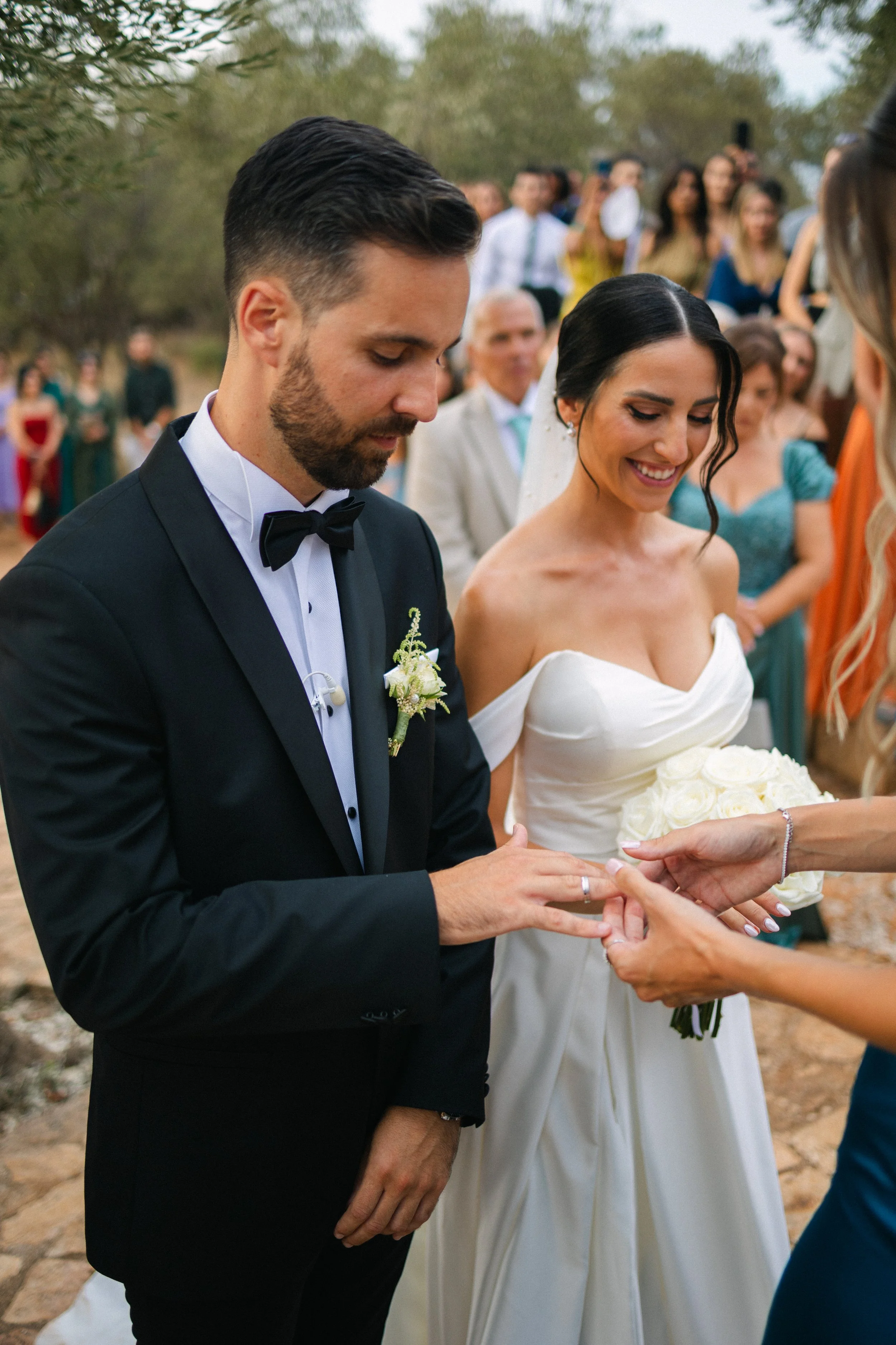Wedding ceremony Iliou Petra estate Athens Greece