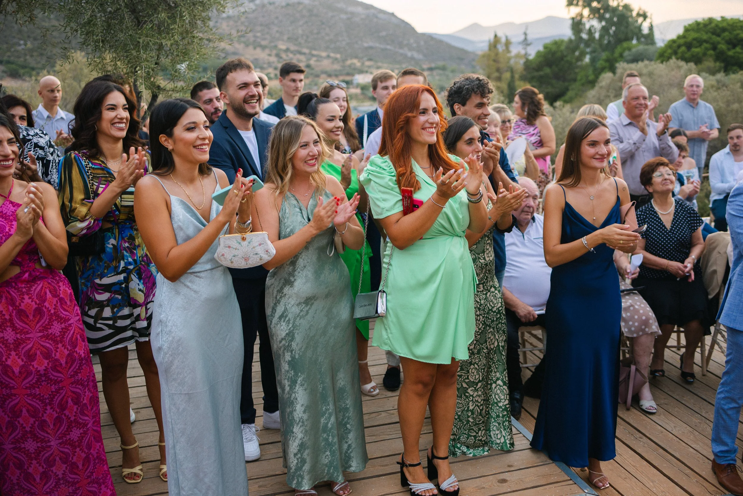 Emotional ceremony moment Iliou Petra estate Athens