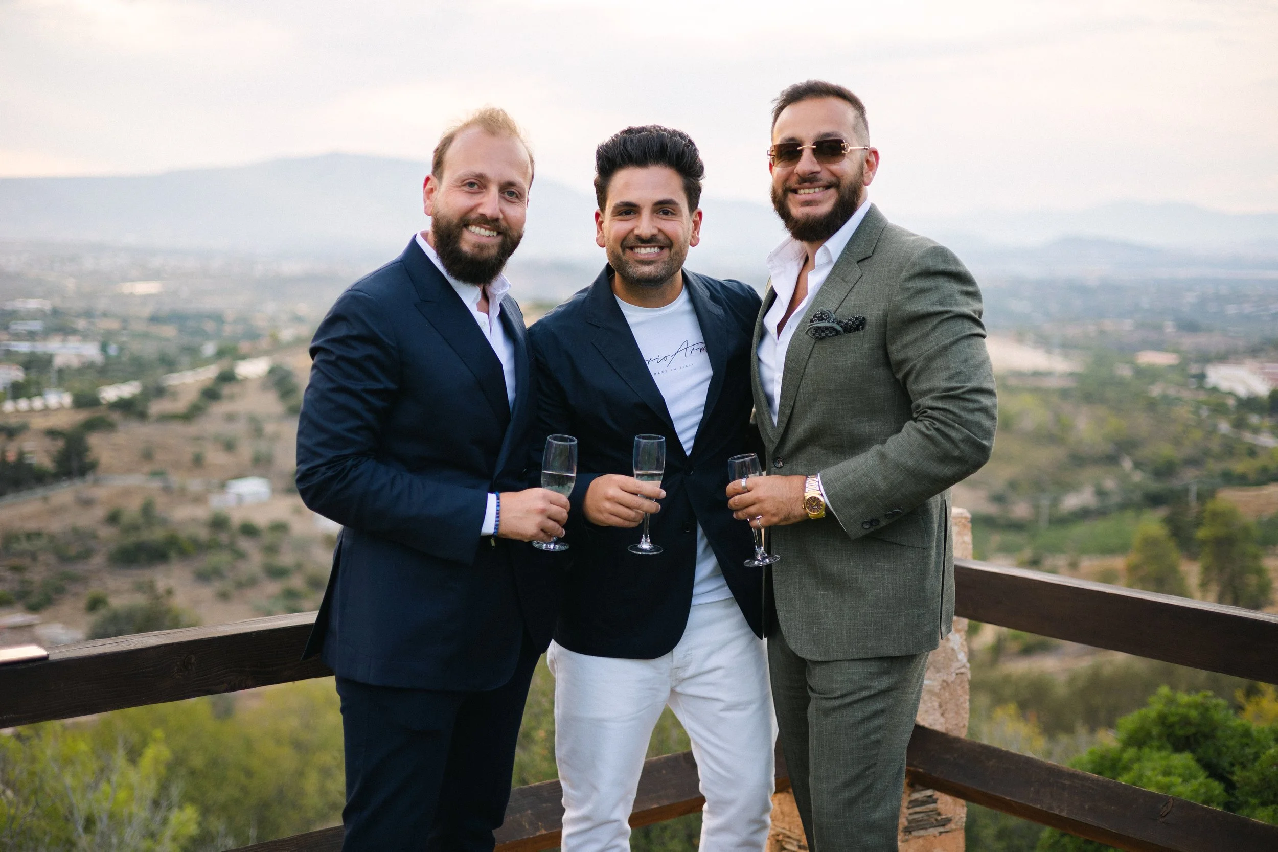 Elegant estate venue Iliou Petra Athens Greece wedding