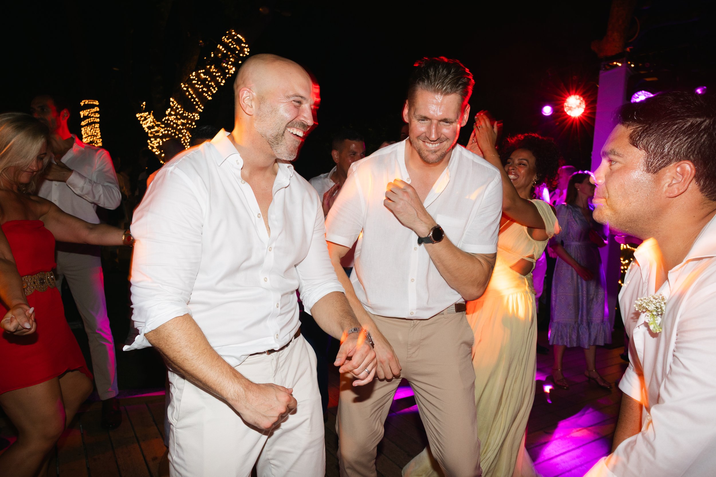 Wedding party Lake Vouliagmeni Athens Greece celebration