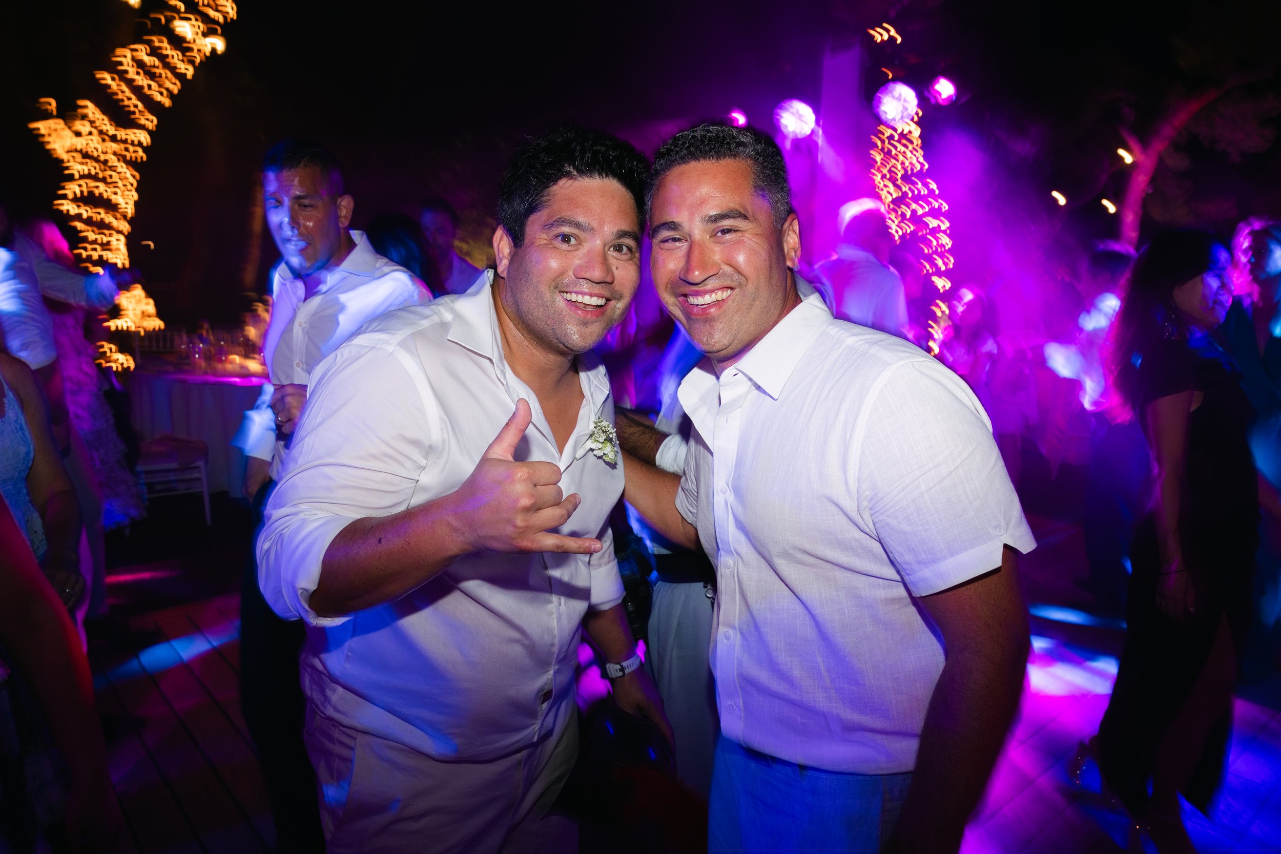 Wedding party Lake Vouliagmeni Athens Greece celebration