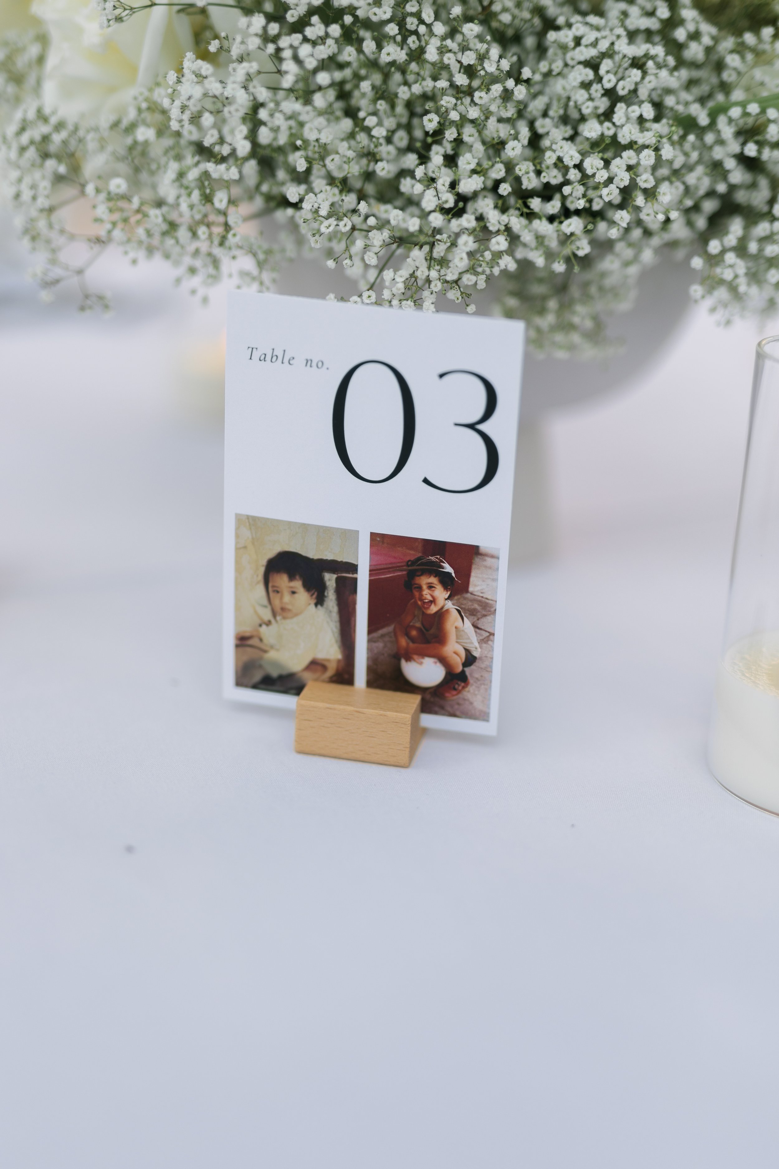 Wedding table setup Lake Vouliagmeni waterfront Athens