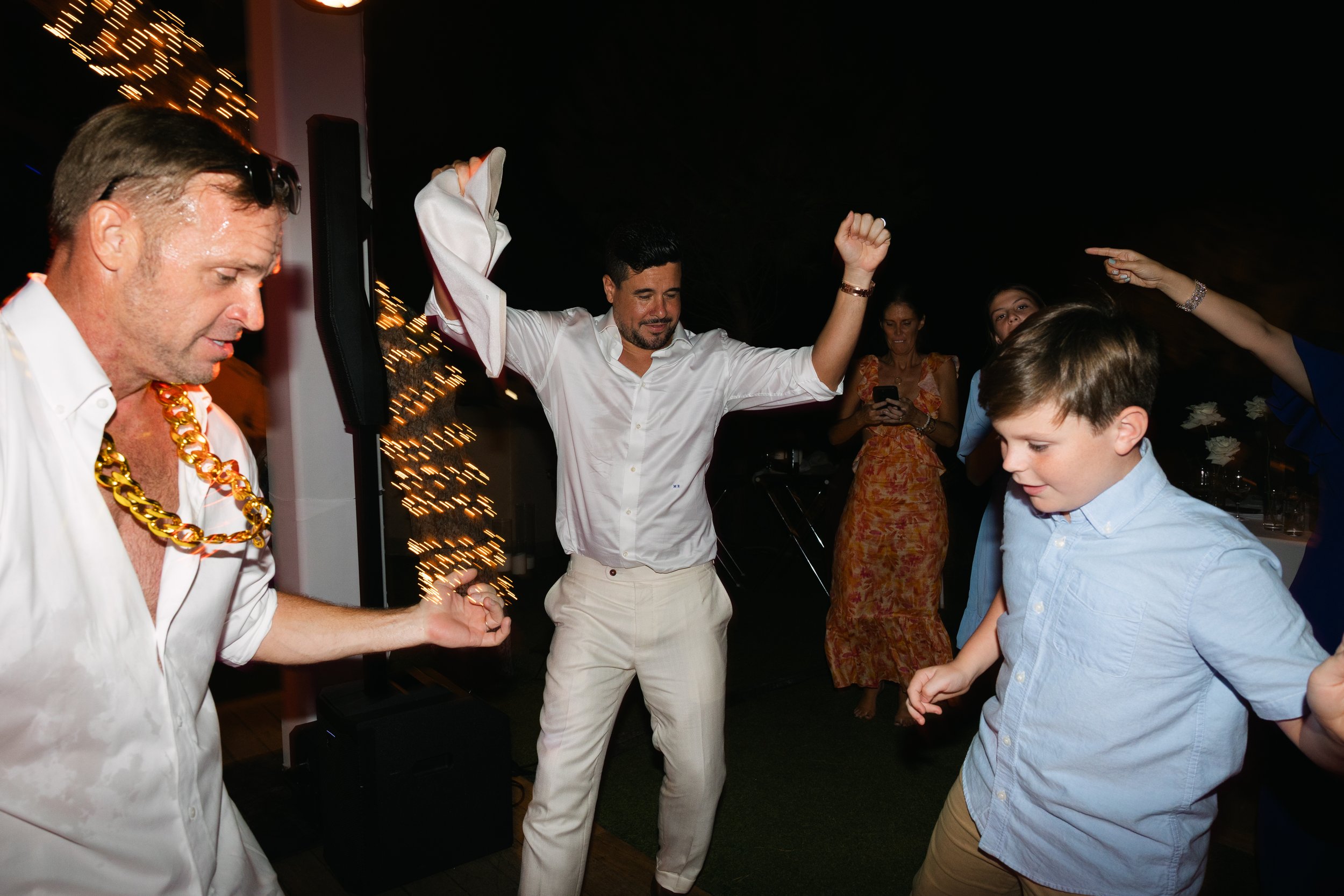 Wedding party Lake Vouliagmeni Athens Greece celebration