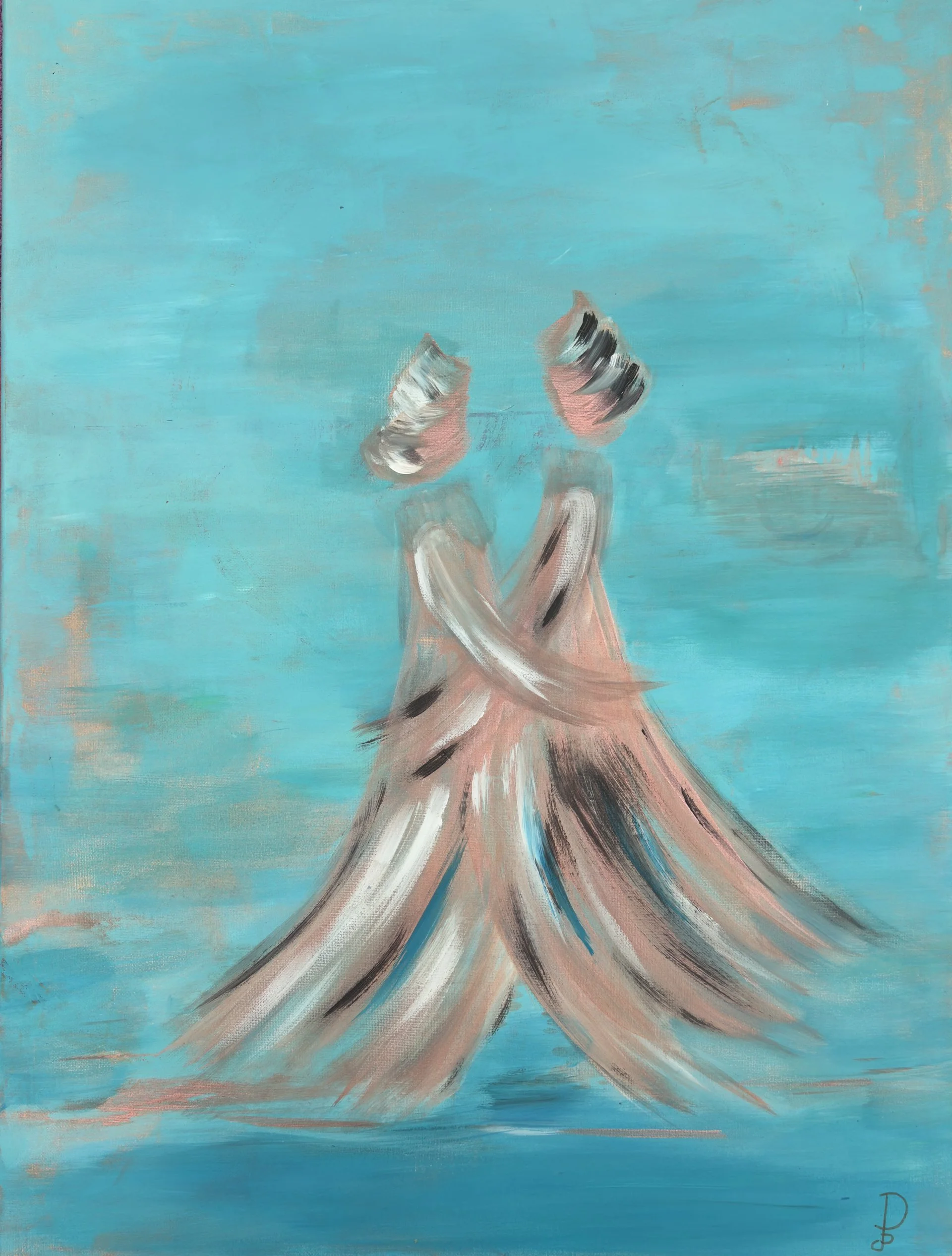 Parenthèse de soie . 2020 . 80x60cm