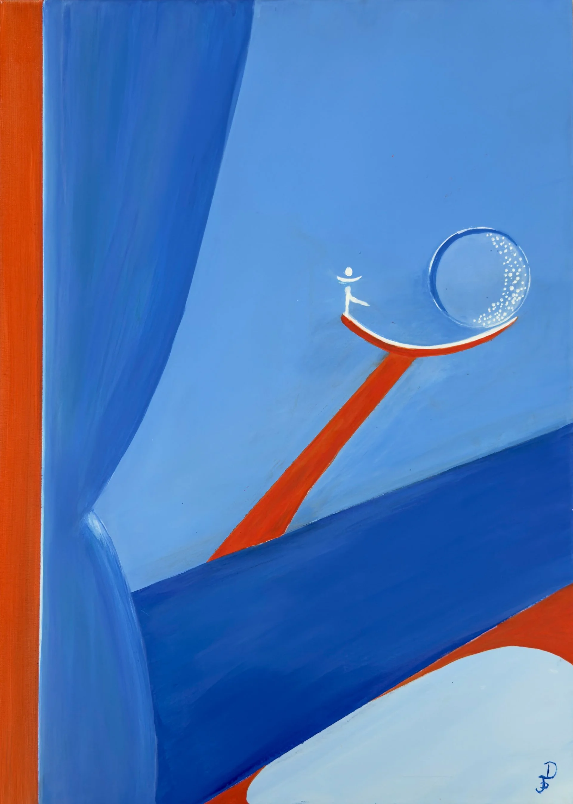 Allez en scène! . 2023 . 70x50cm