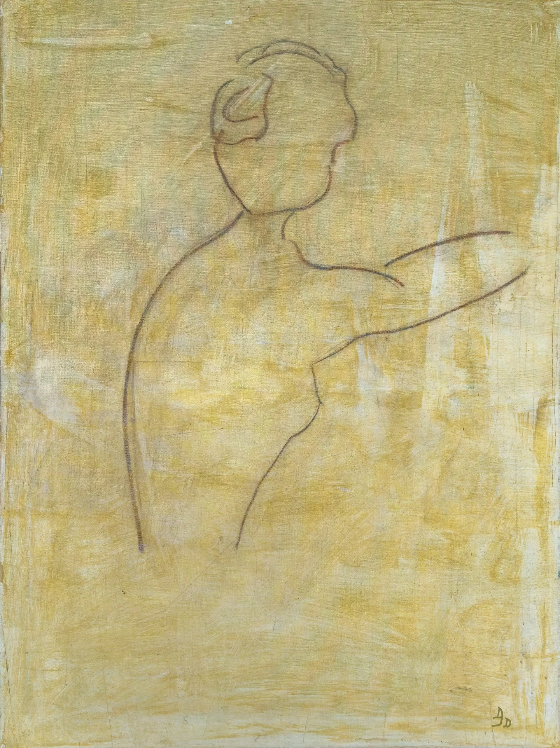 "First love" . 2008 . acrylic on canvas . 80x60cm