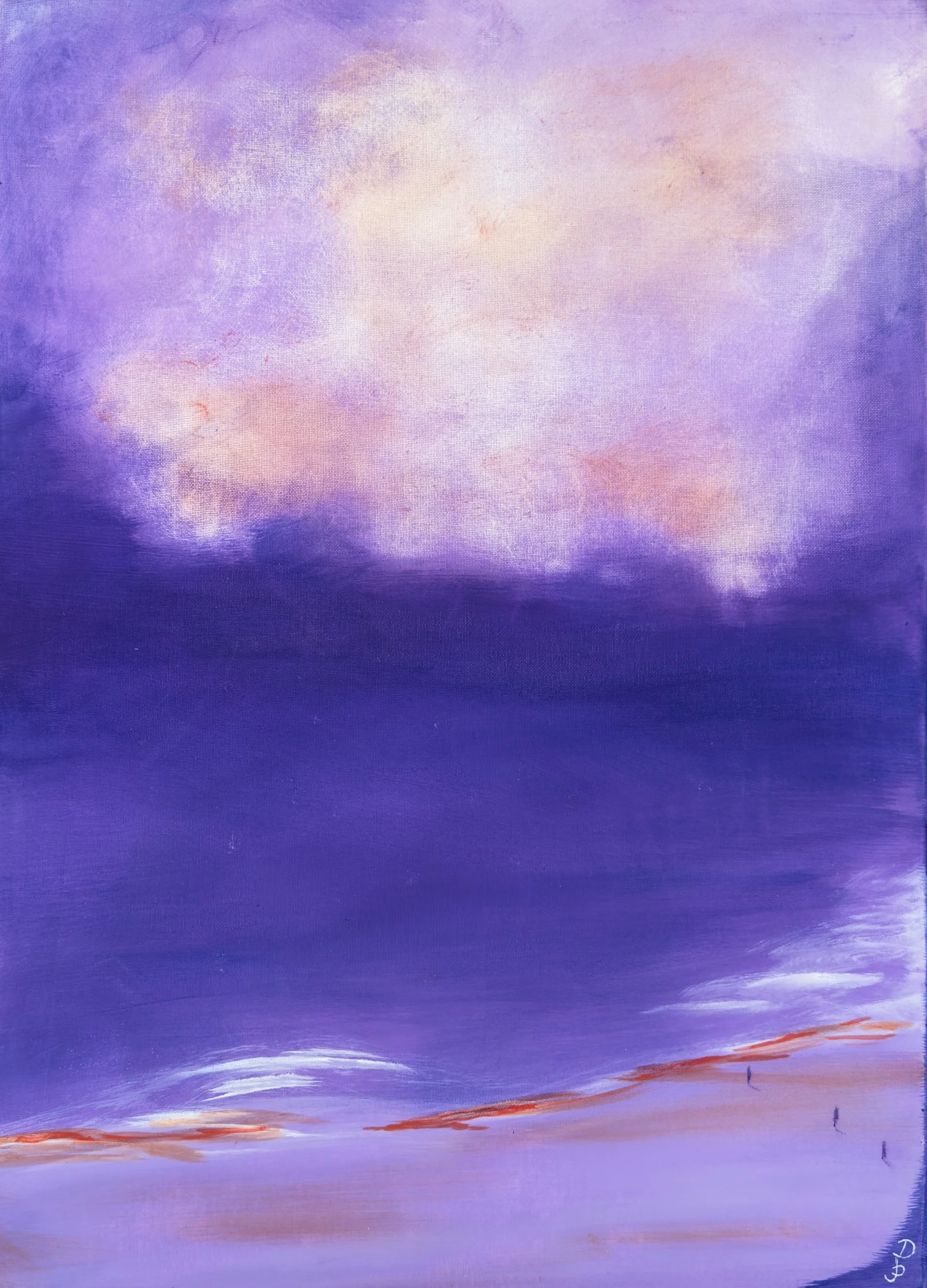 Trois souffles . 2024 . 70x50cm