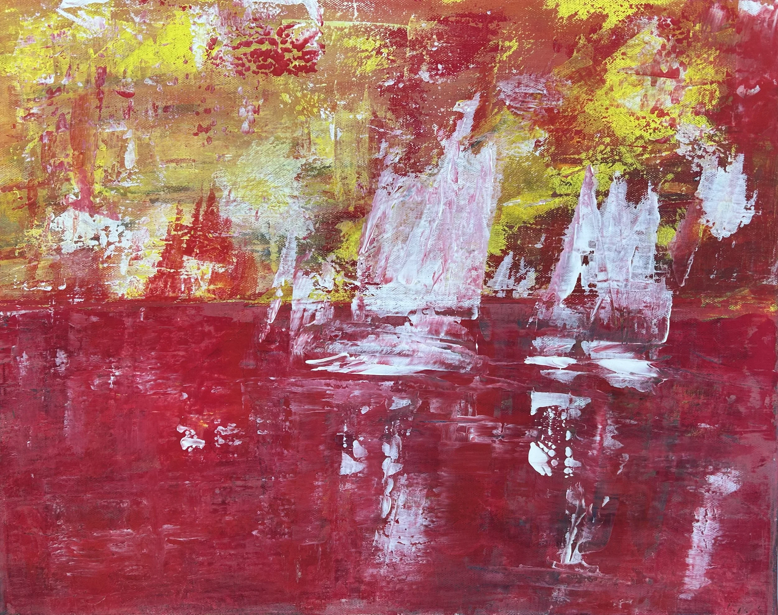 Alstervergnügen . 40x50cm . 2014