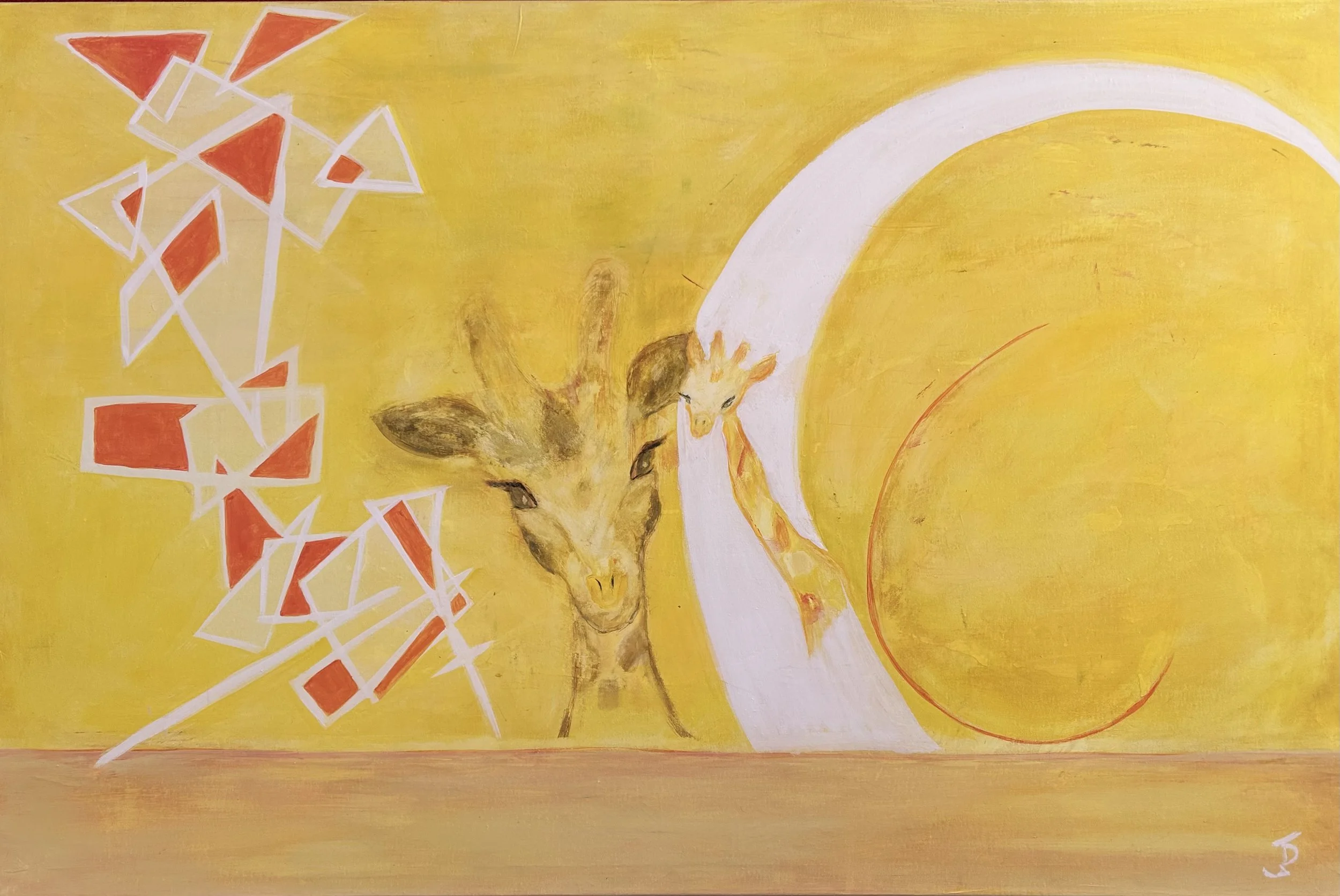 Trois grâces . 2024 . 75x155cm