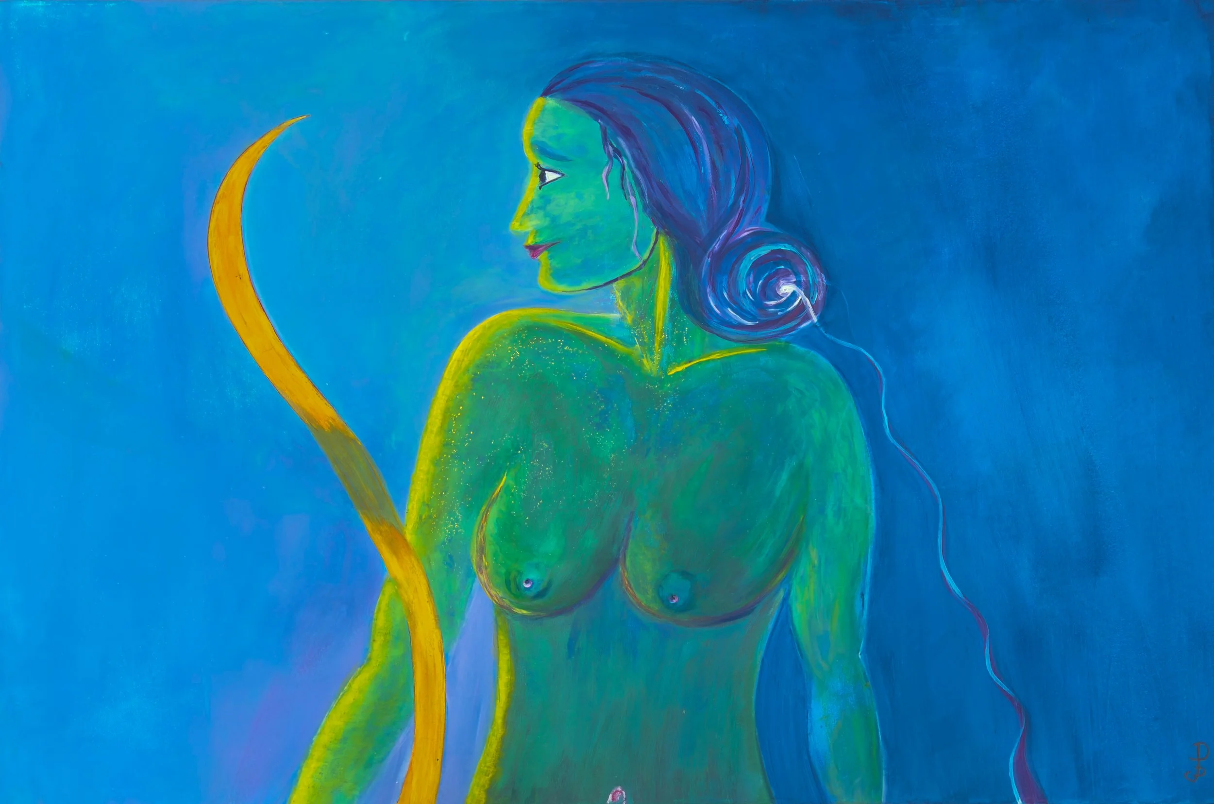 Viridiana . 2018 . 75x155cm