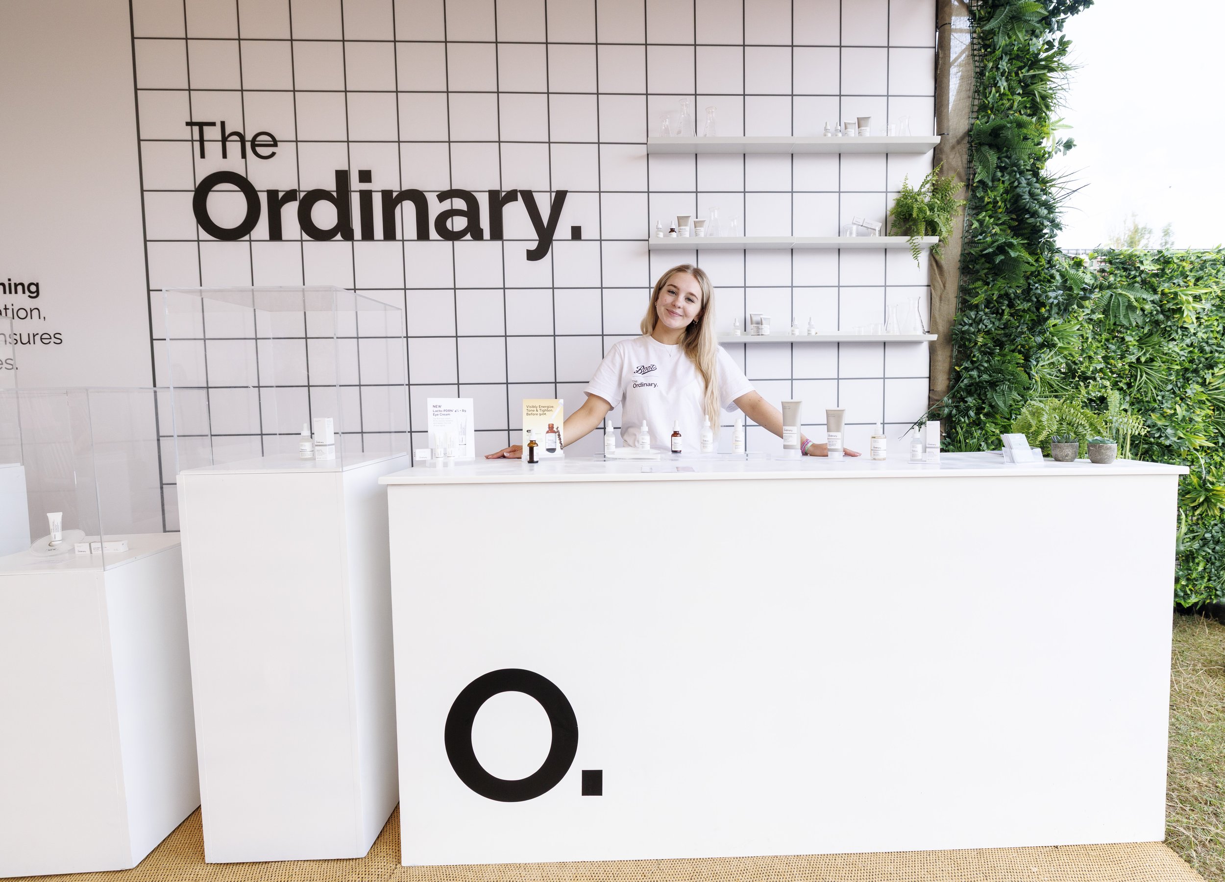 The Ordinary activation at Electric Picnic 2026