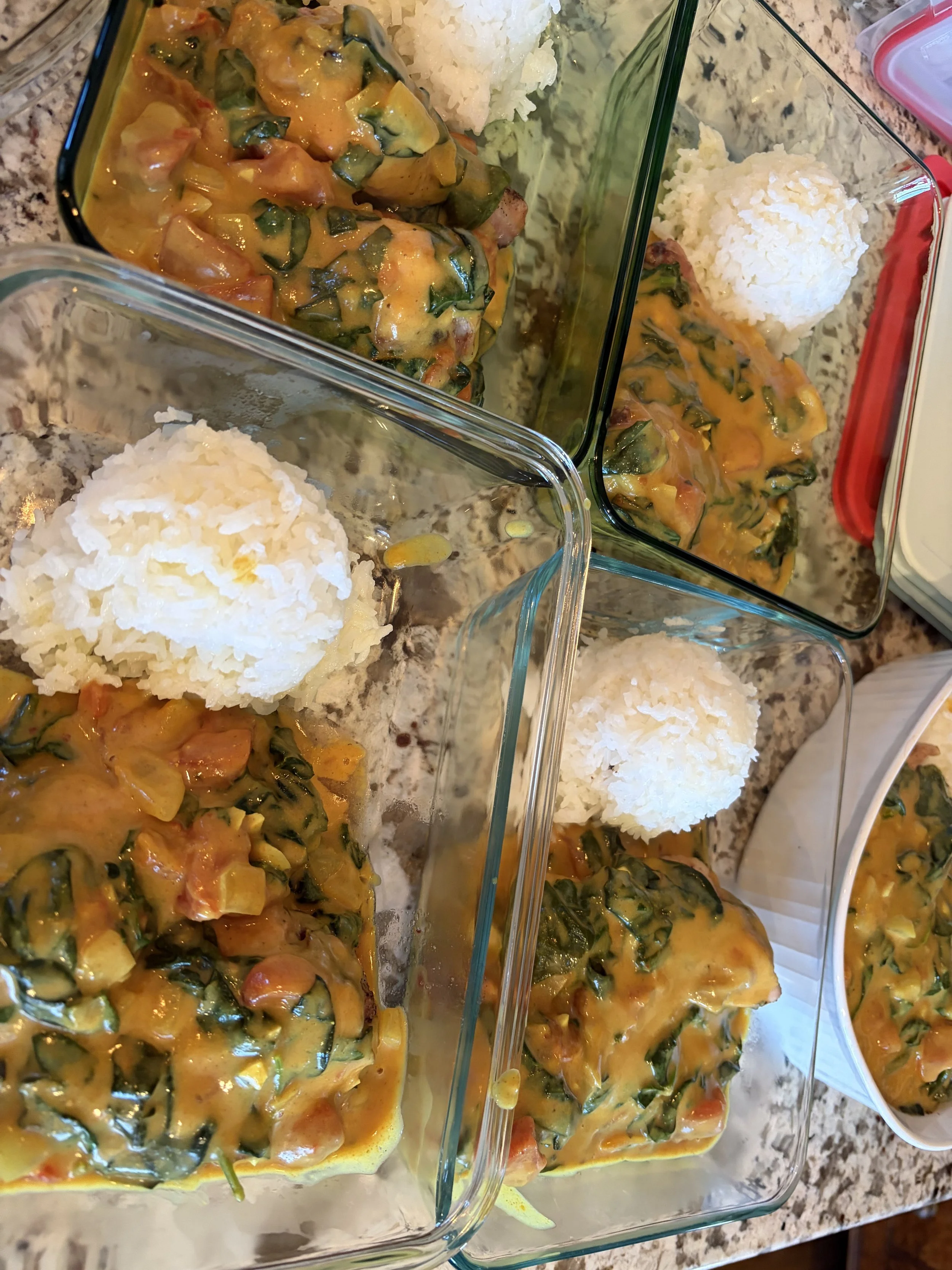coconut curry chicken drums