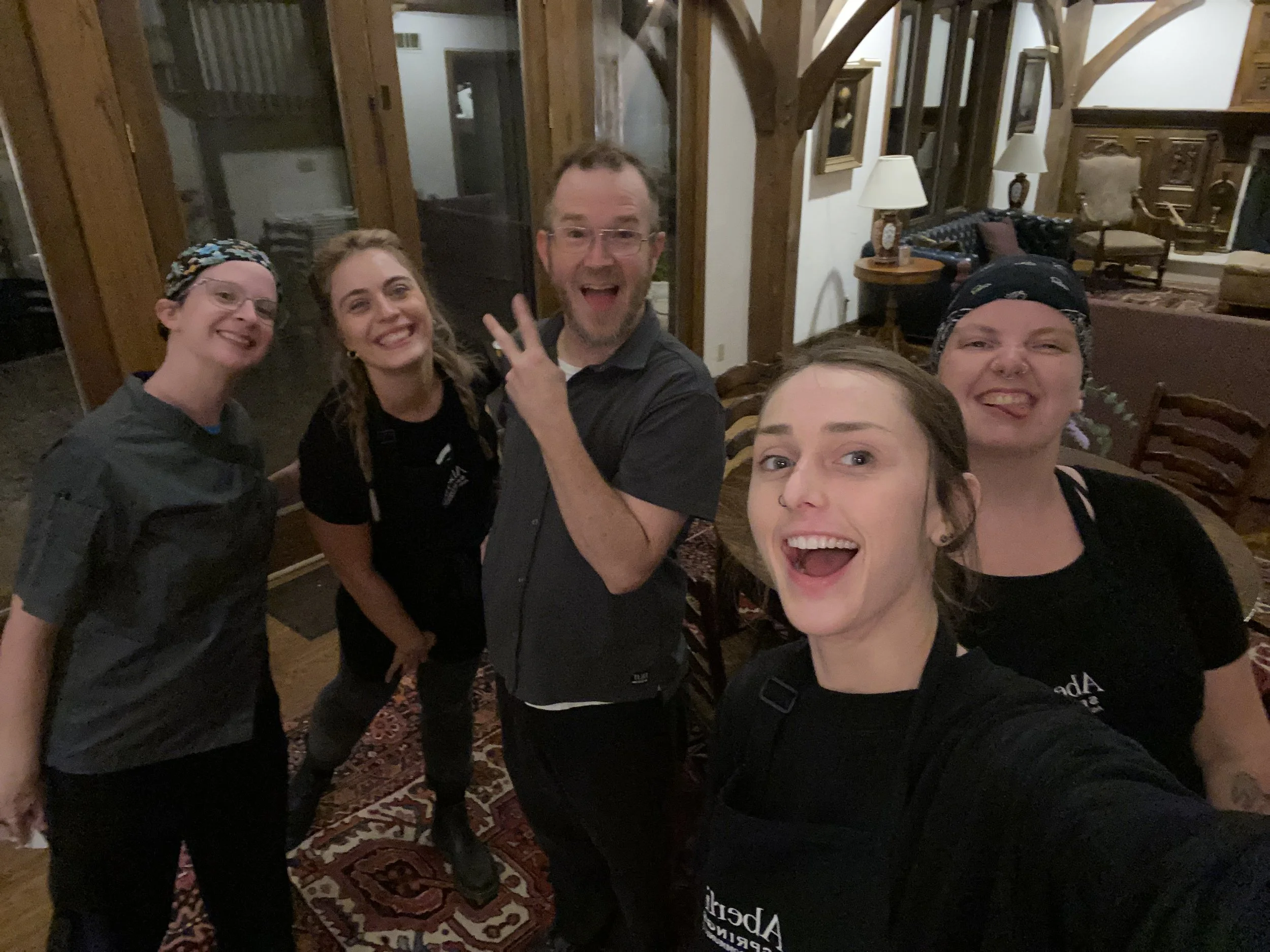 I love my team from Rogue! We worked together at Sleepy Bee and are my go to team for events