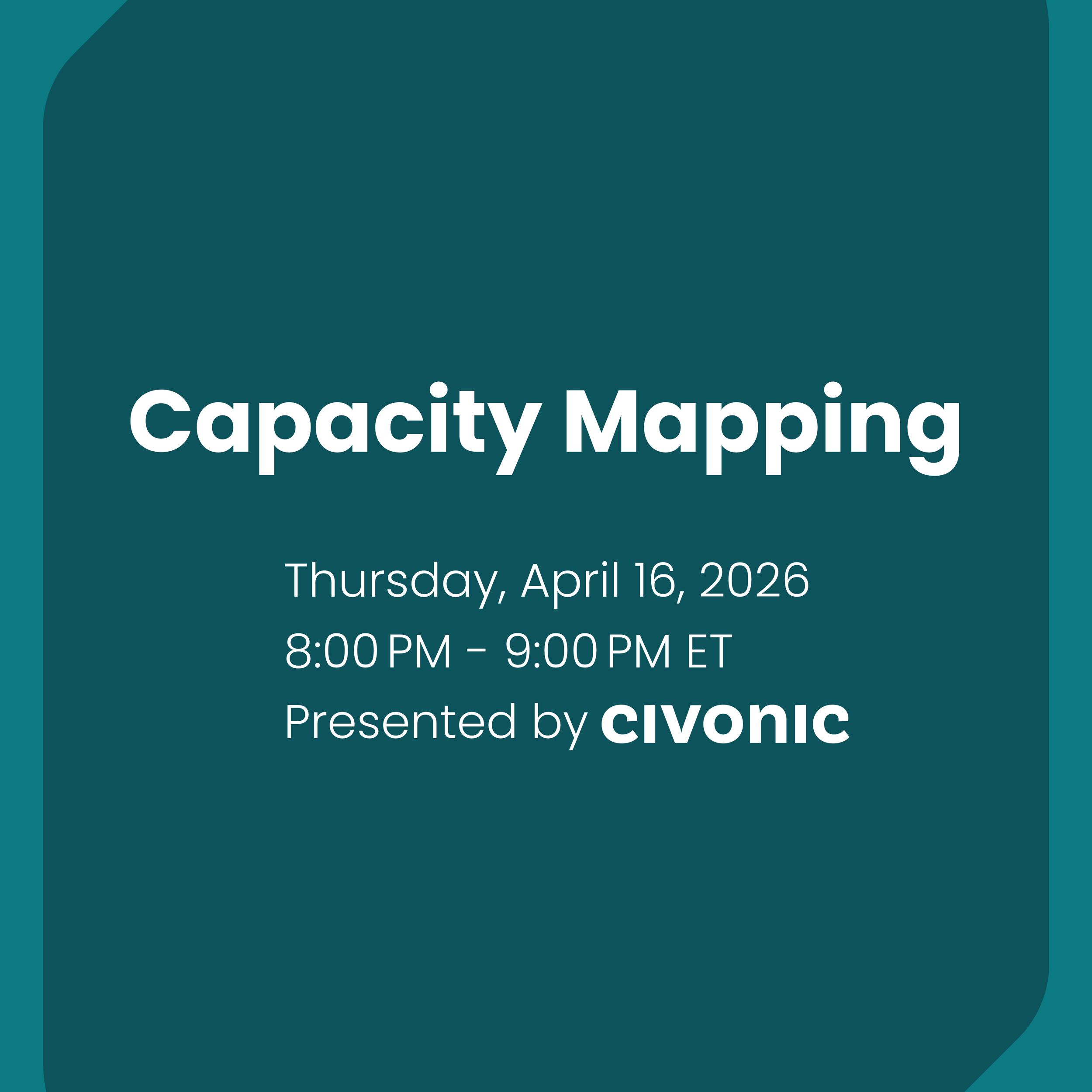 Capacity Mapping: Why Everything Feels Hard Right Now