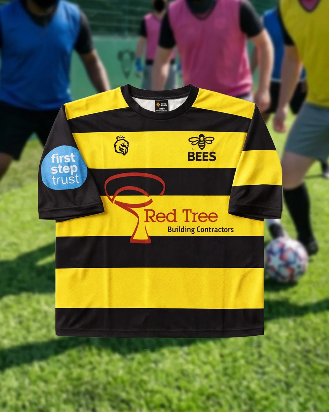 Red Tree buzzing to support ‘The Bees’ Therapeutic Football Project 