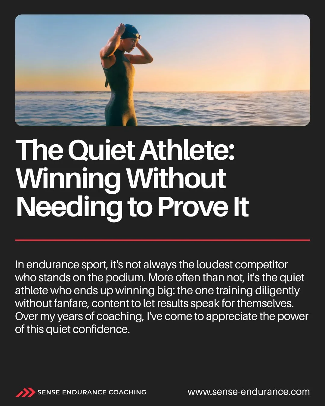 The Quiet Athlete: Winning Without Needing to Prove It