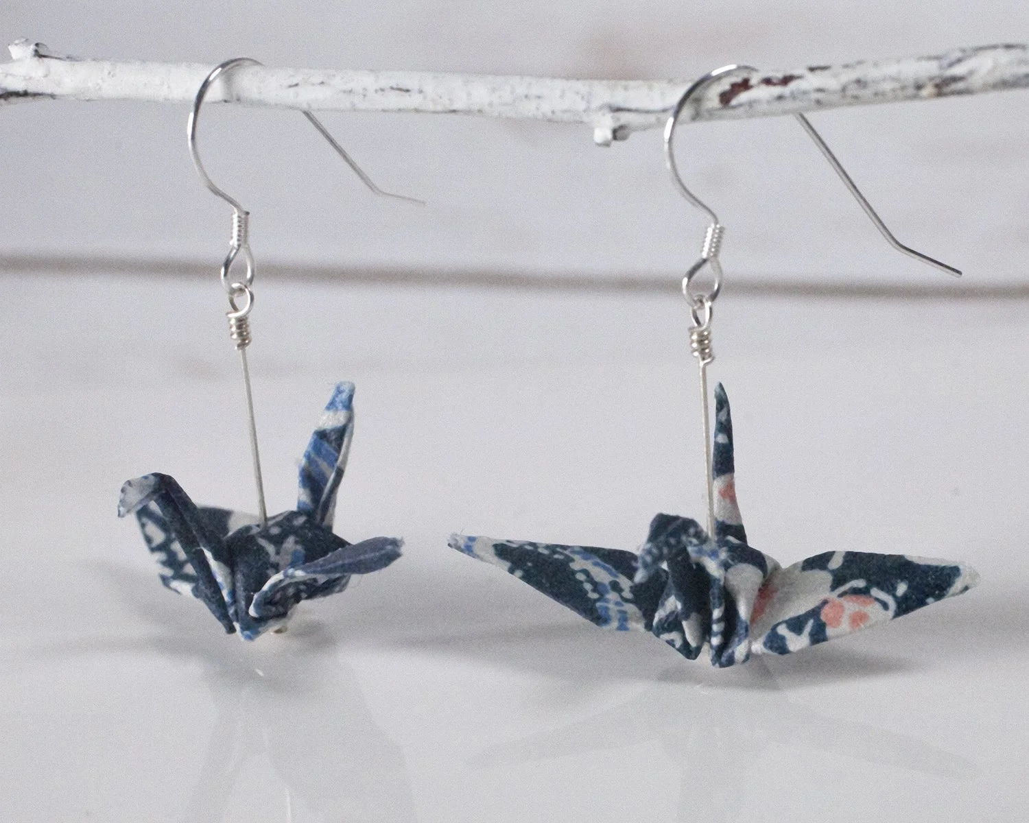 Origami Crane Earrings