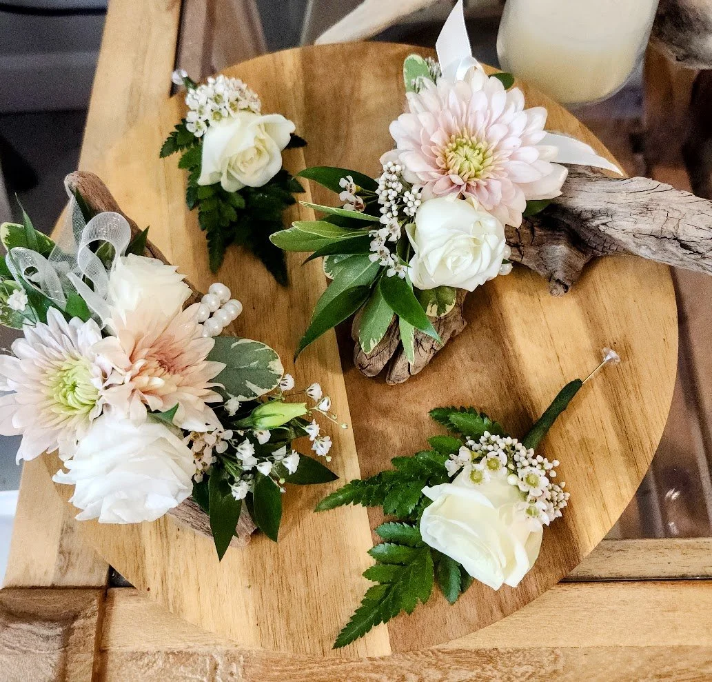Parents bouts and corsages
