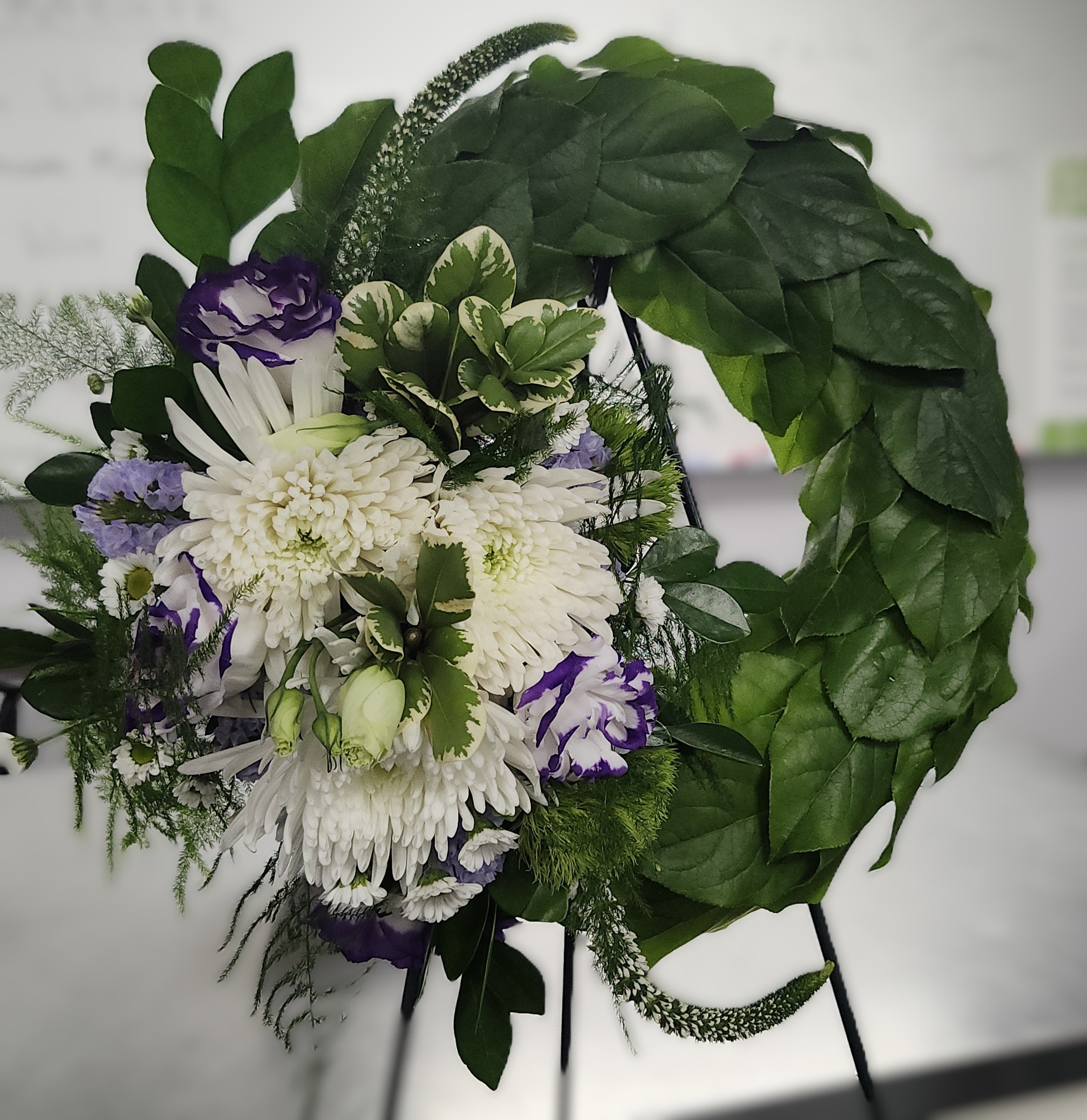 Classic Elegance Floral Wreath