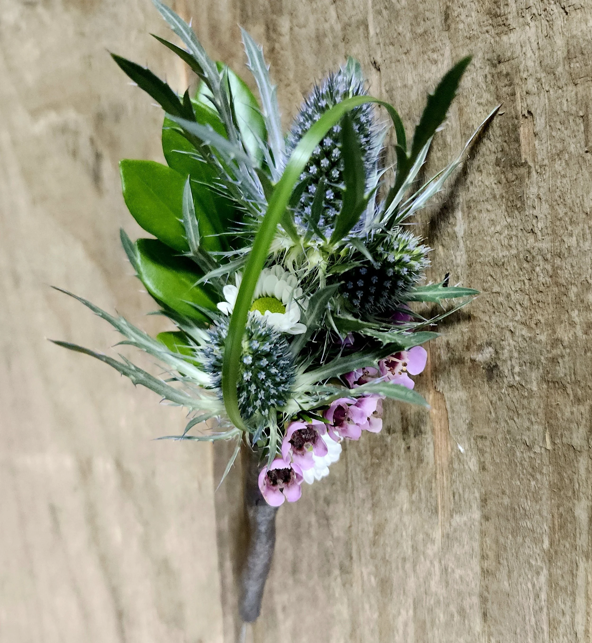 blue thistle boutiniere.jpg