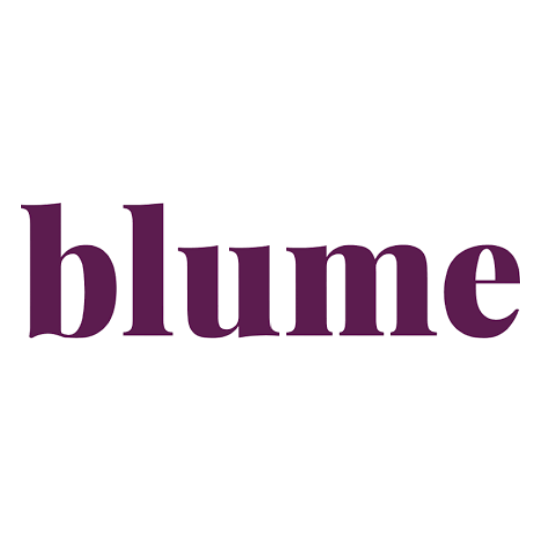 Text that says 'hume' in purple letters against a dark background.