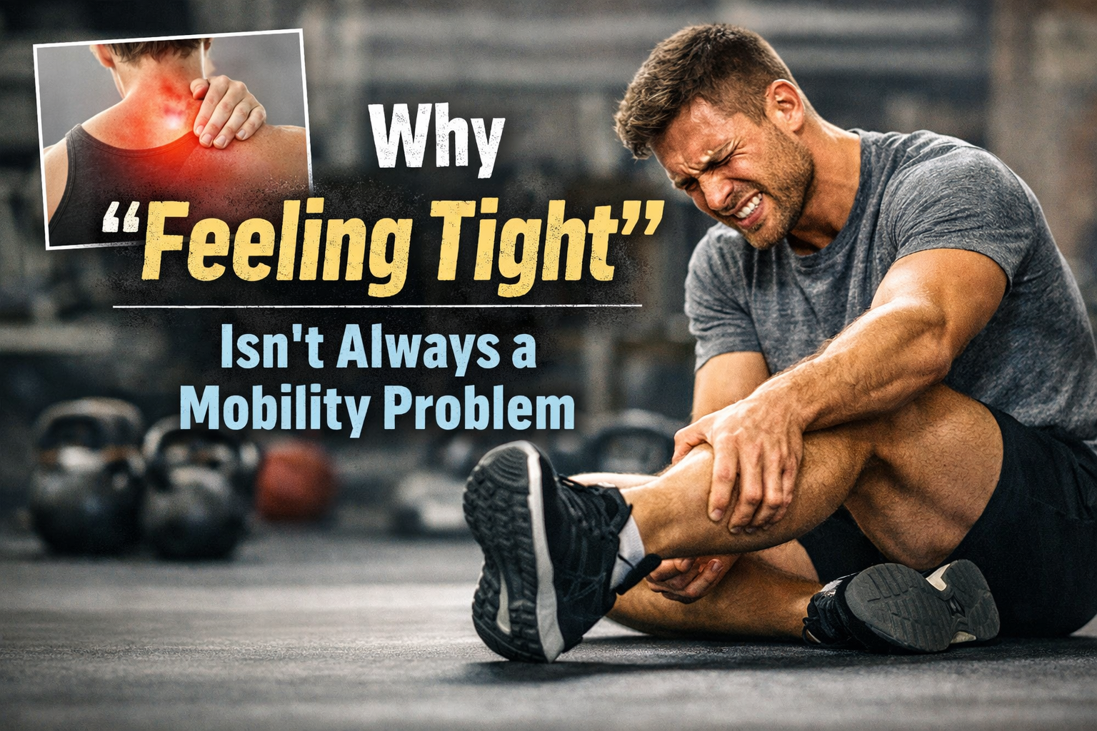 Why “Feeling Tight” Isn’t Always a Mobility Problem