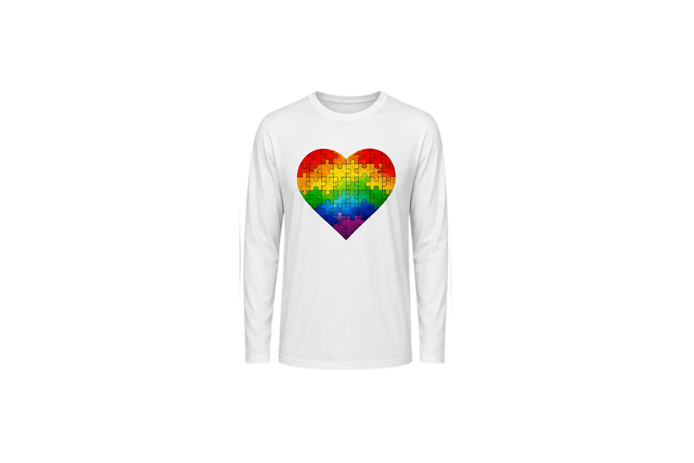 Pride Heart Tee - Long Sleeve