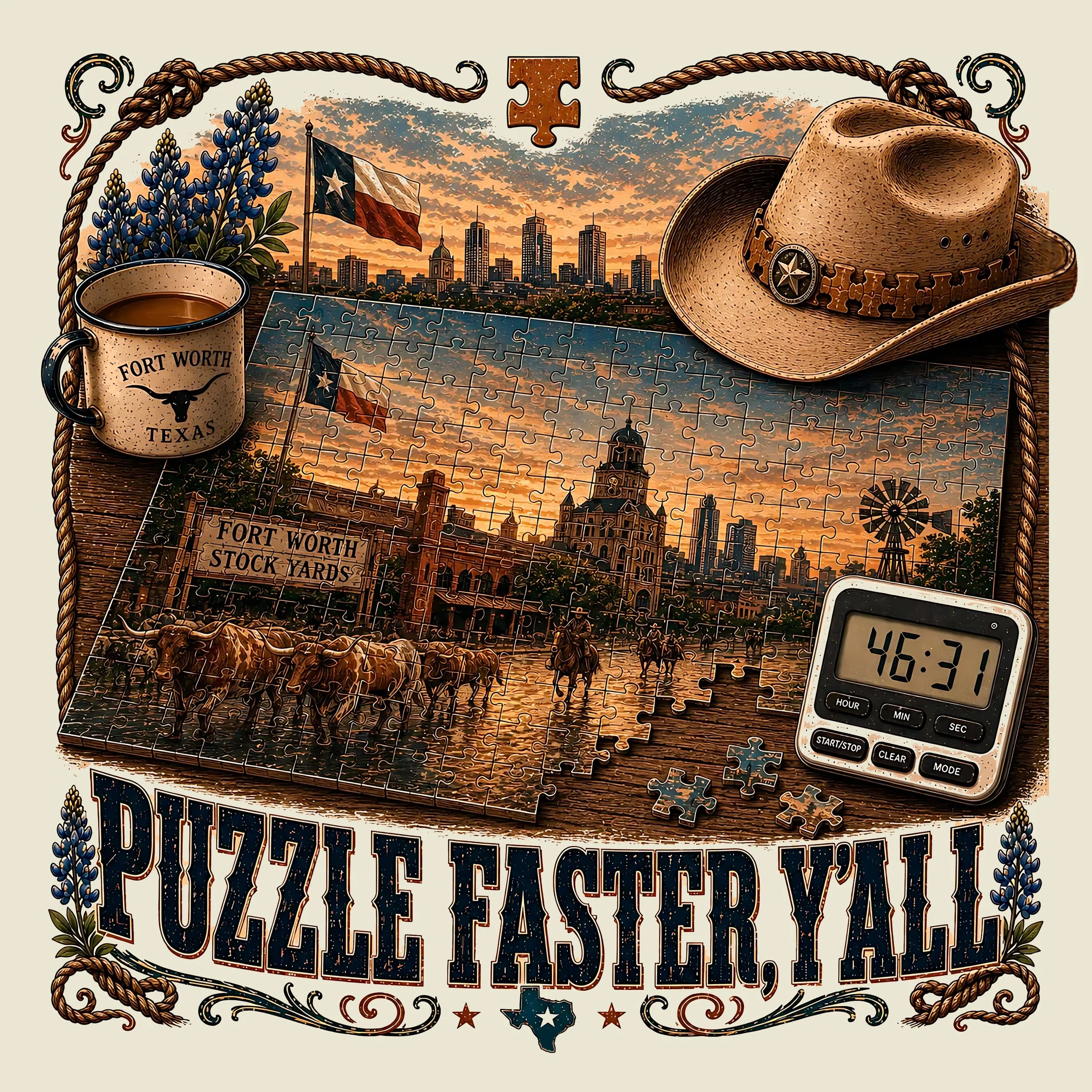 DFW Showdown - Puzzle Faster