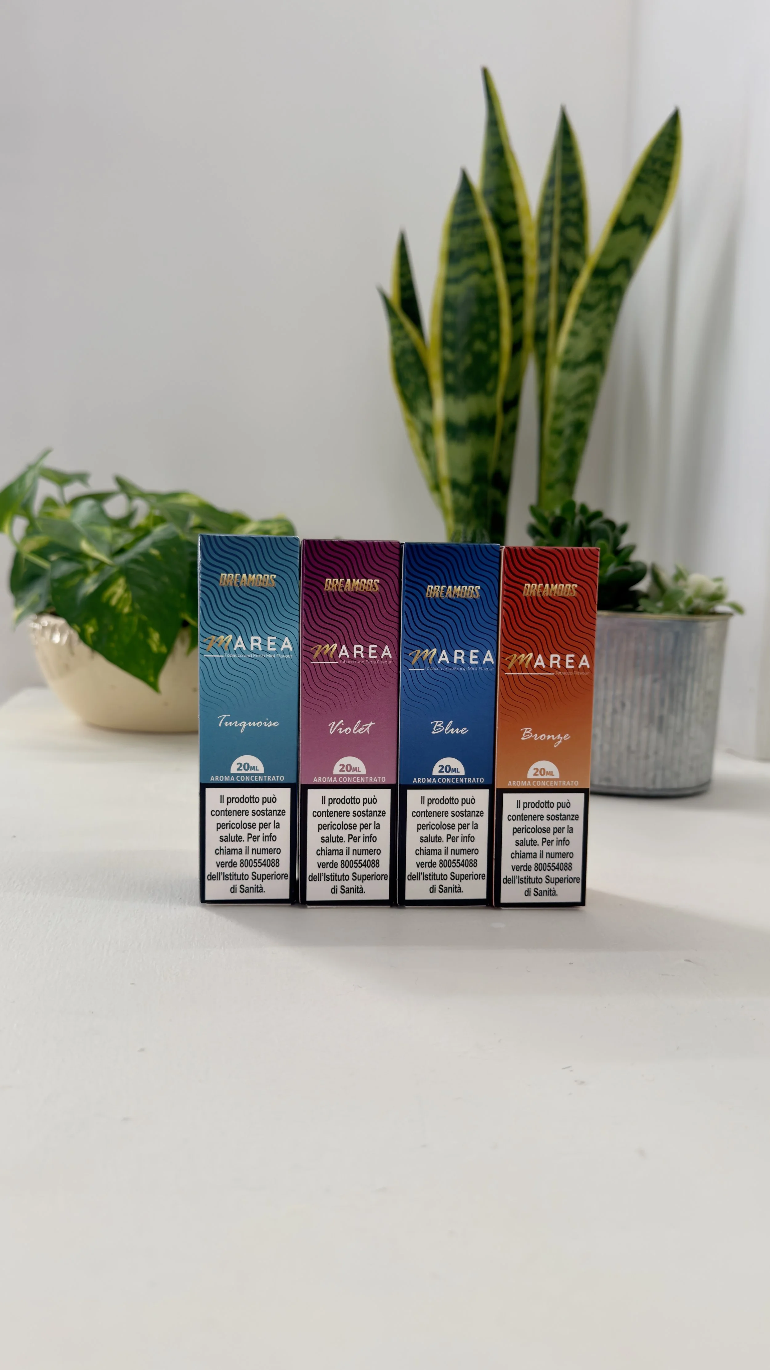 Liquidi linea Marea di Dreamods per sigarette elettroniche, disponibili da Svapo Hub a Merate.