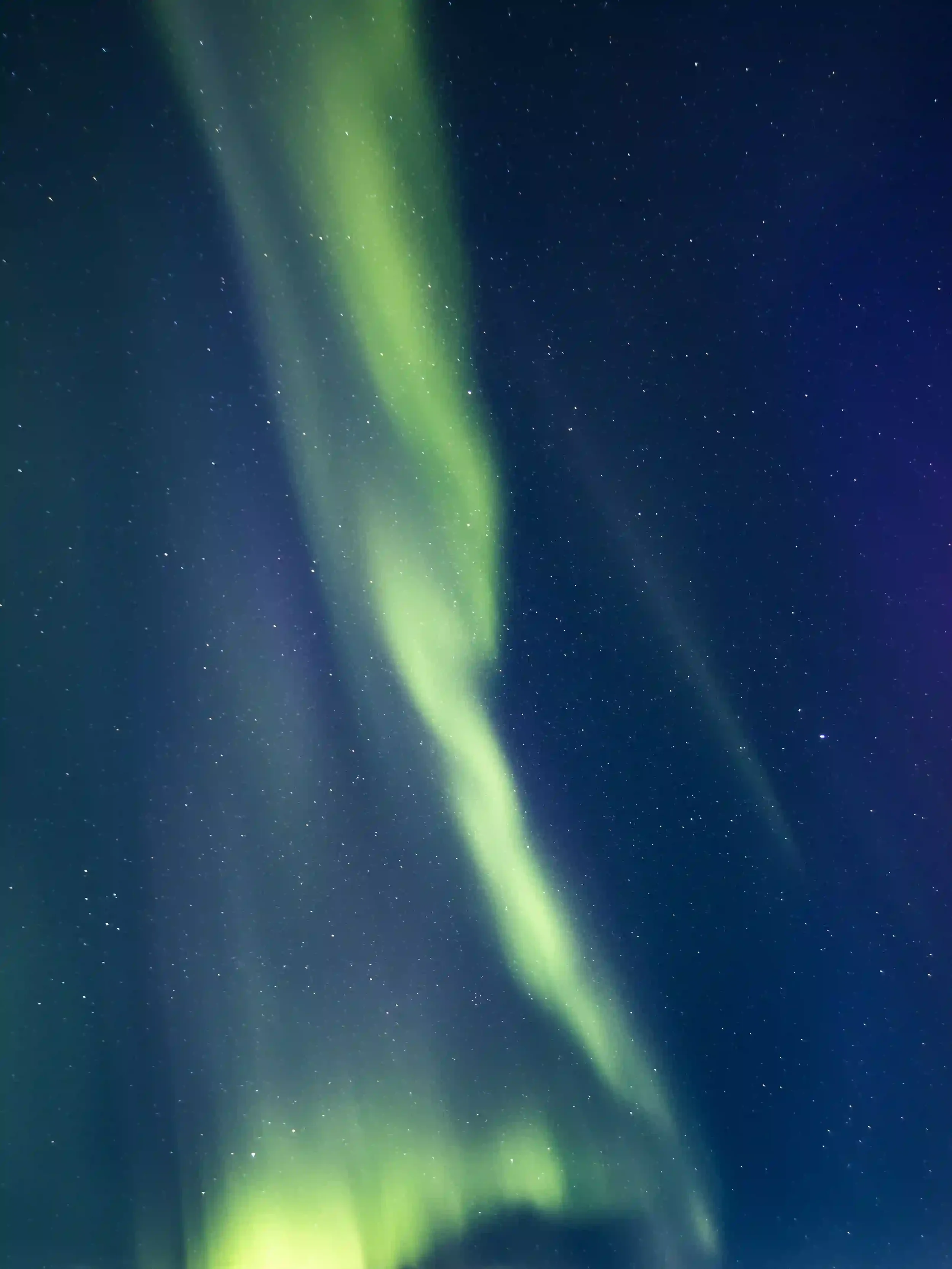 Aurore boréale en Islande