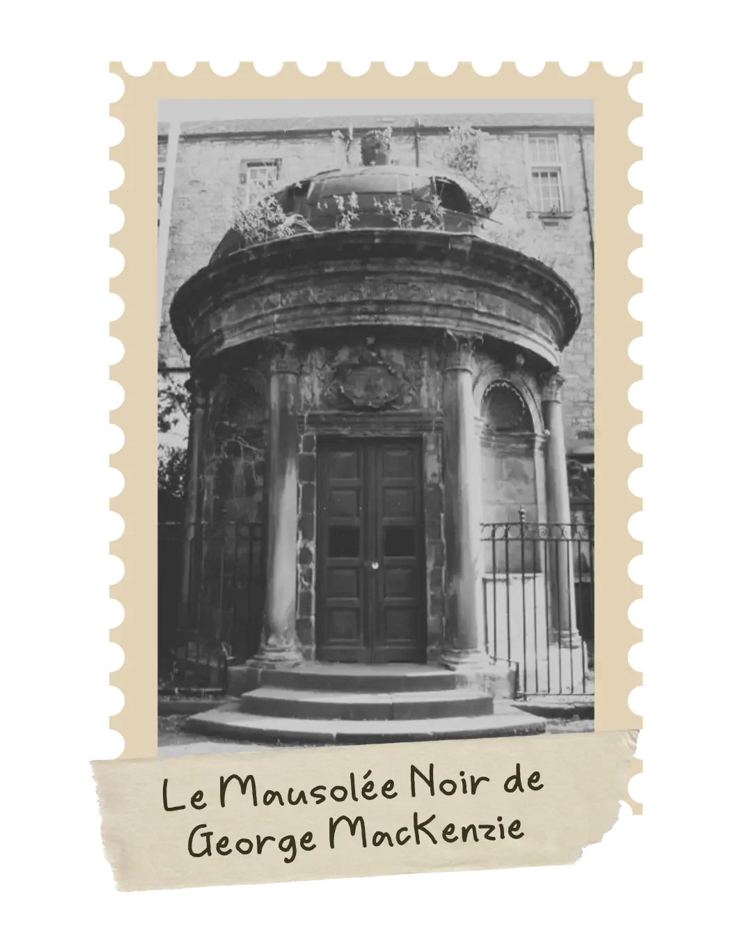 Le Mausolée noir de de George MacKenzie, cimetière de Greyfriars, Edimbourg