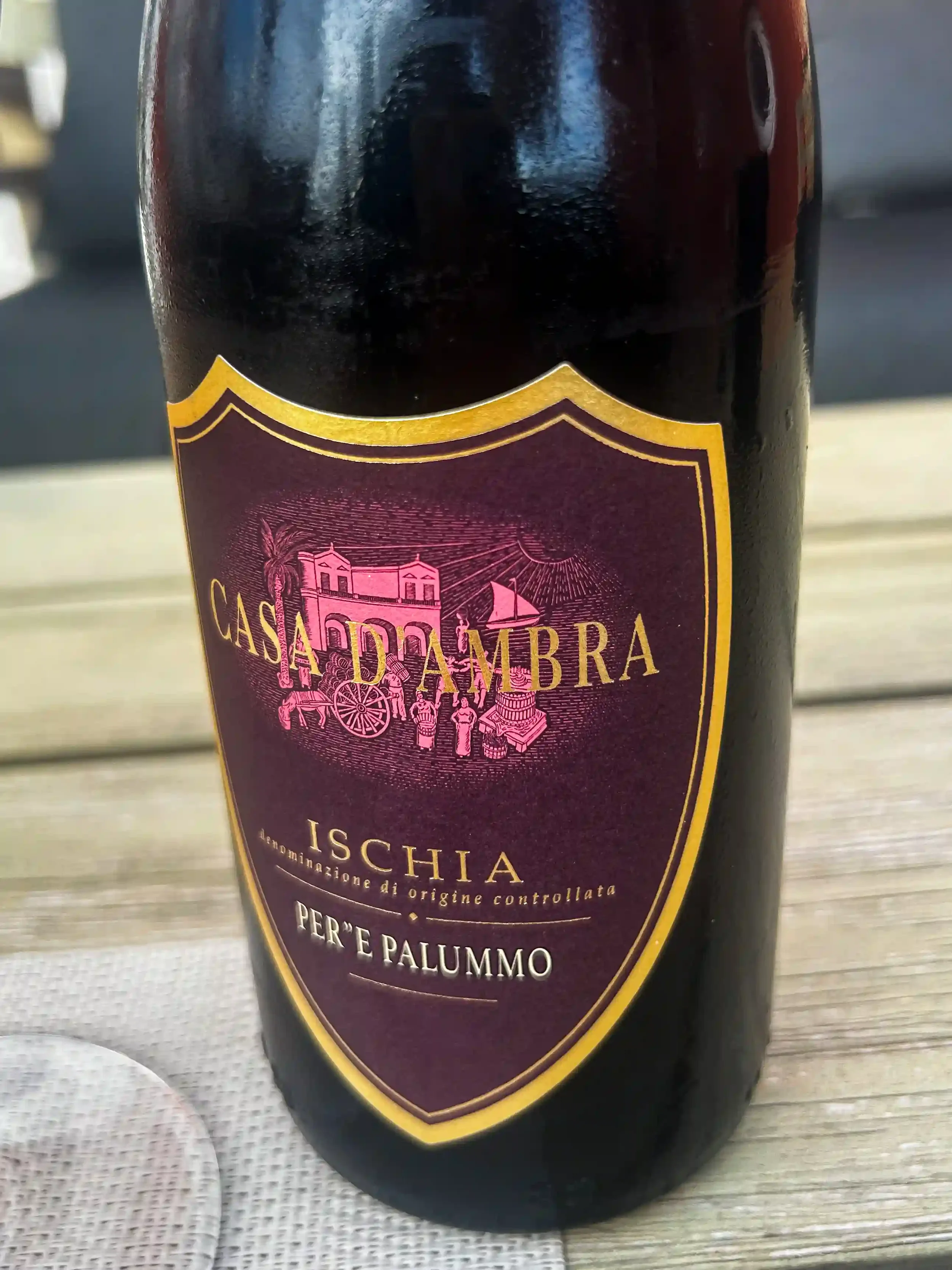 Casa d'Ambra : le vin d'Ischia qui a une histoire de dingue