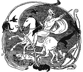 Sleipnir, le cheval à 8 pattes compagnon d'Odin dans la mythologie nordique