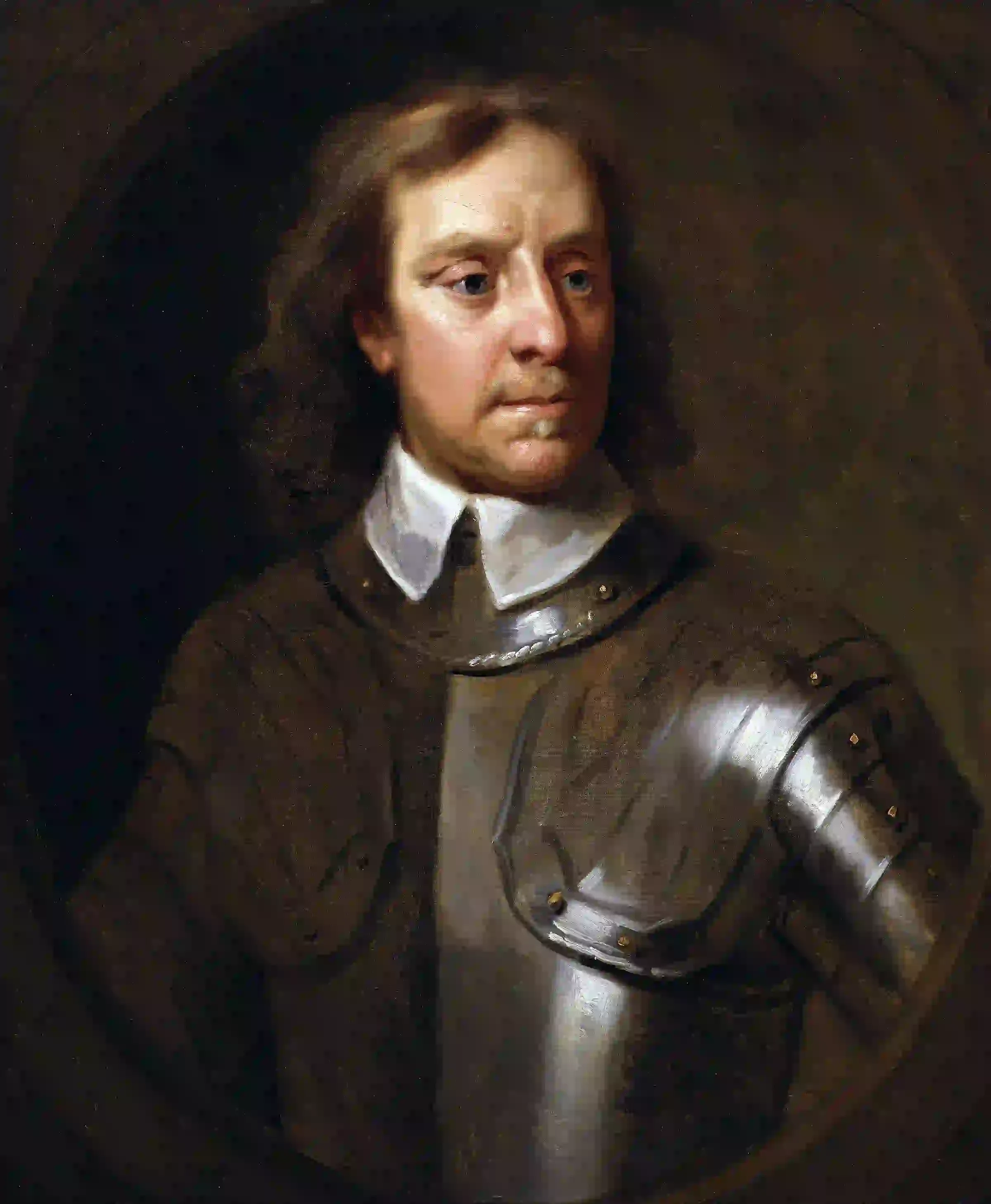Portrait d'Oliver Cromwell par Samuel Cooper, XVIIe siècle — domaine public