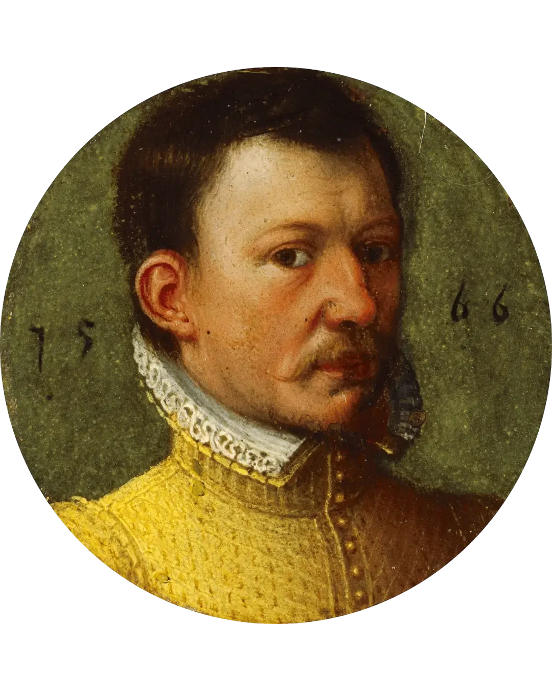 Portrait miniature de James Hepburn, comte de Bothwell, troisième mari de Marie Stuart, en 1566