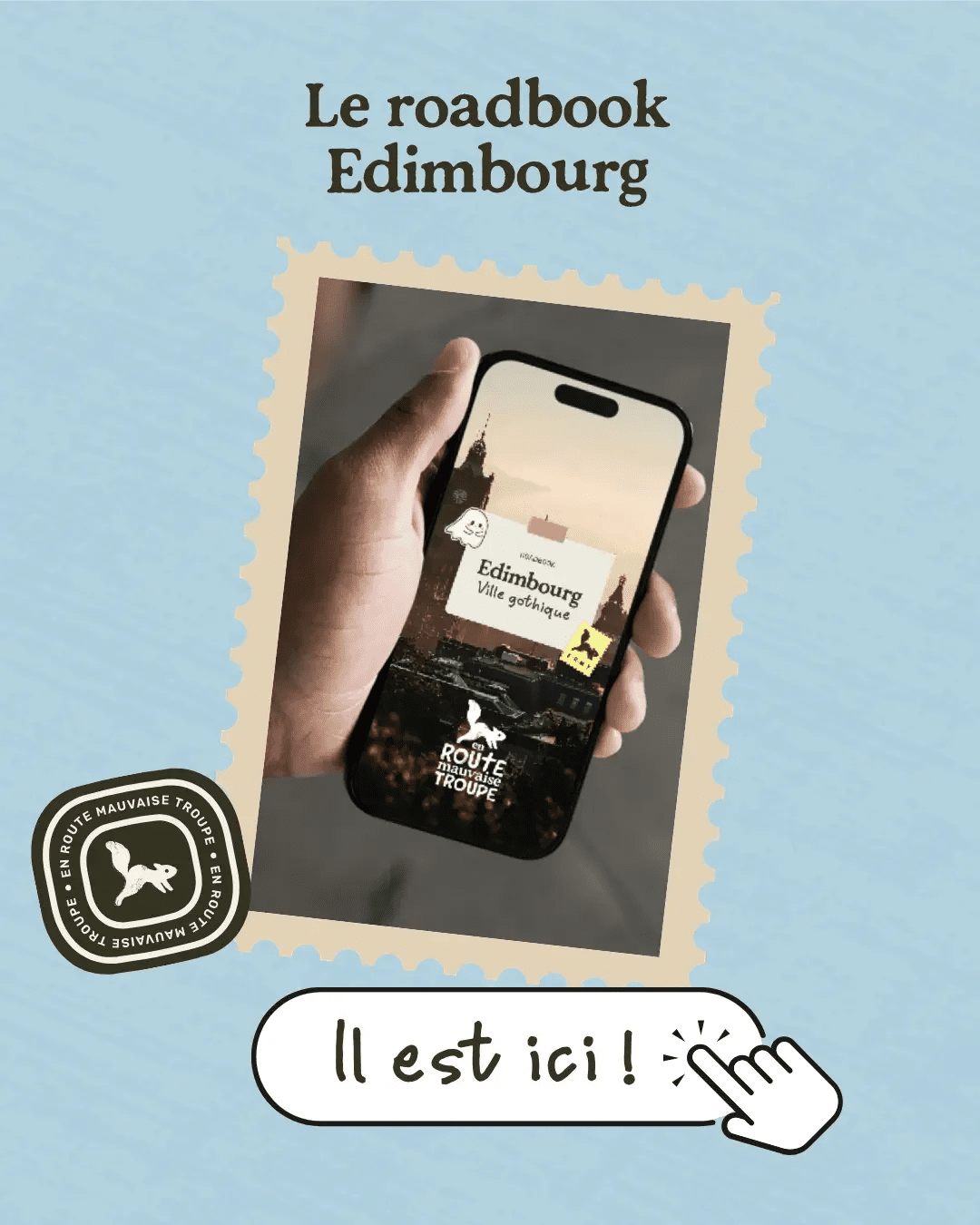 Roadbook Édimbourg Ville Gothique — En Route Mauvaise Troupe