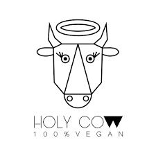 Logo du café Holy Cow, restaurant 100% vegan à Édimbourg
