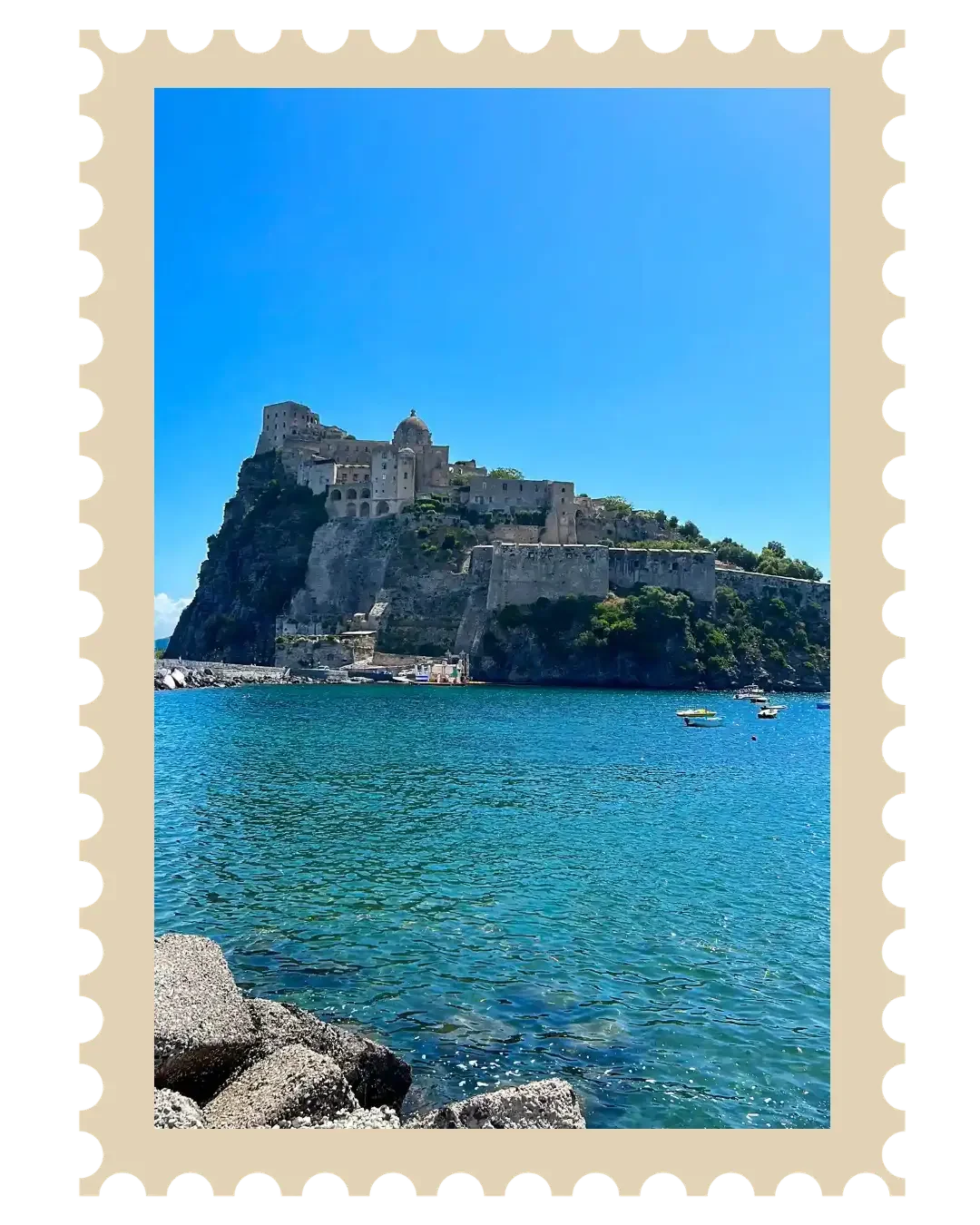 Chateau Aragonais à Ischia Ponte