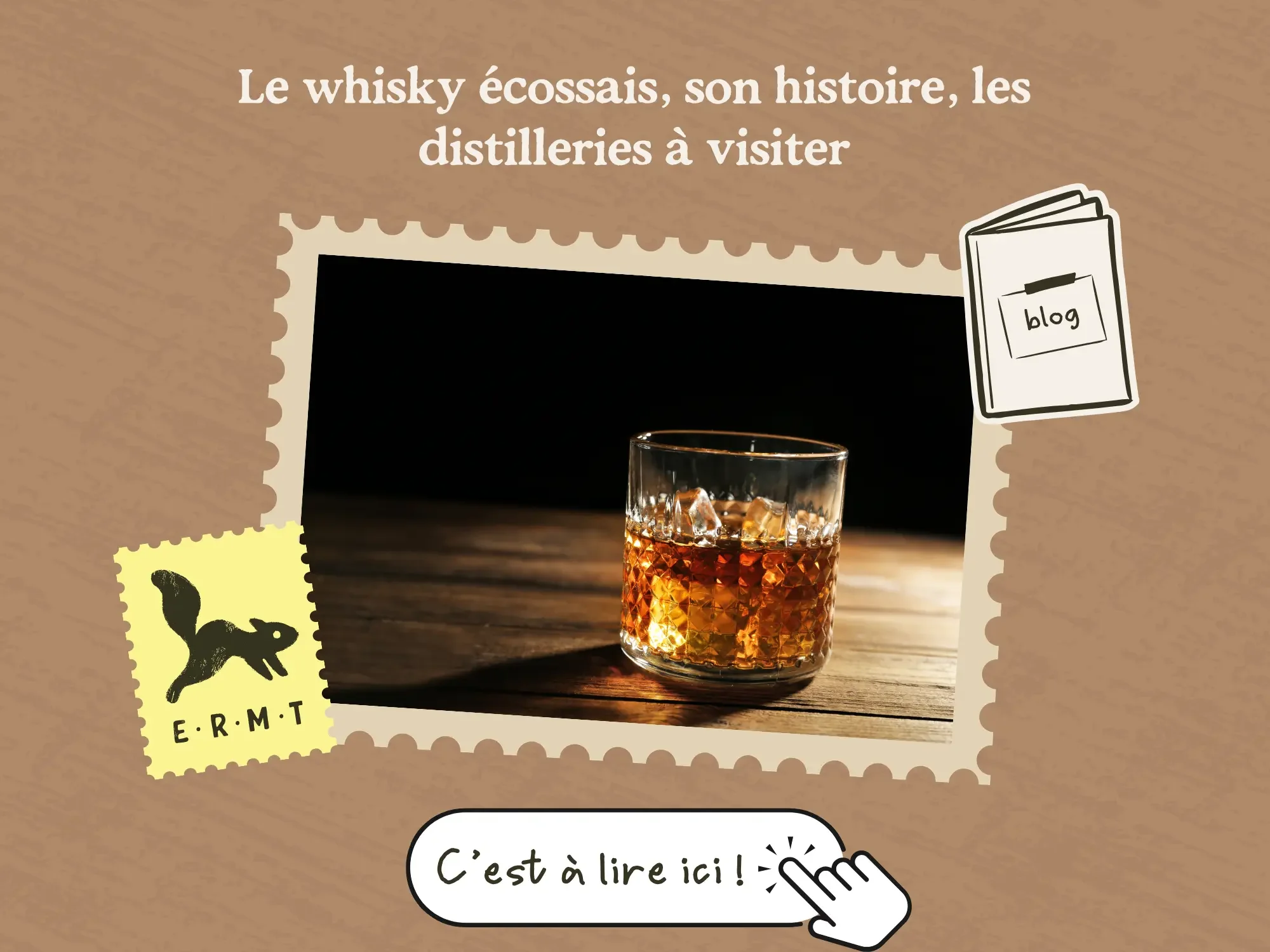 Verre de whisky écossais single malt, distilleries et histoire du whisky à Édimbourg
