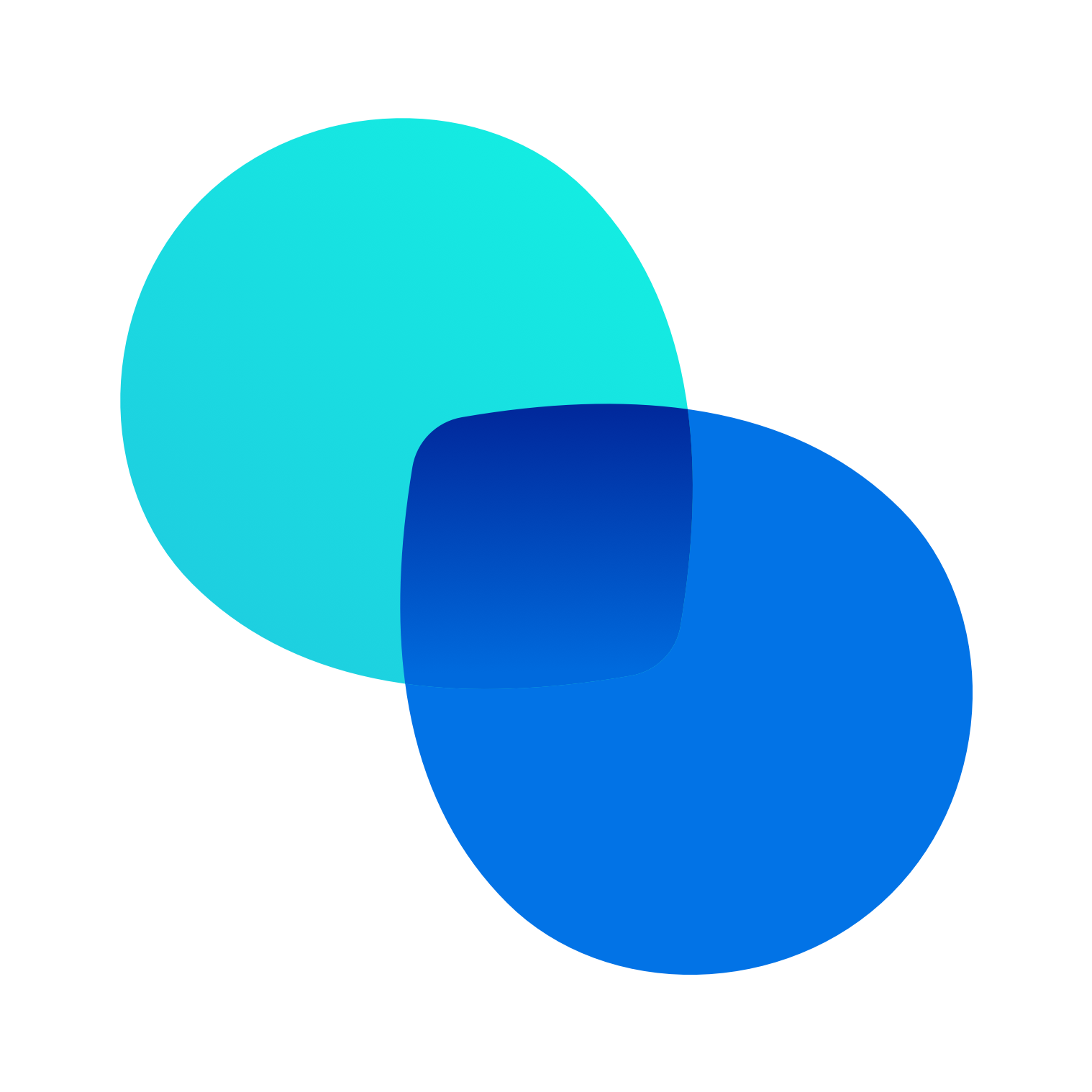 A 3D pie chart with segments in various shades of blue.