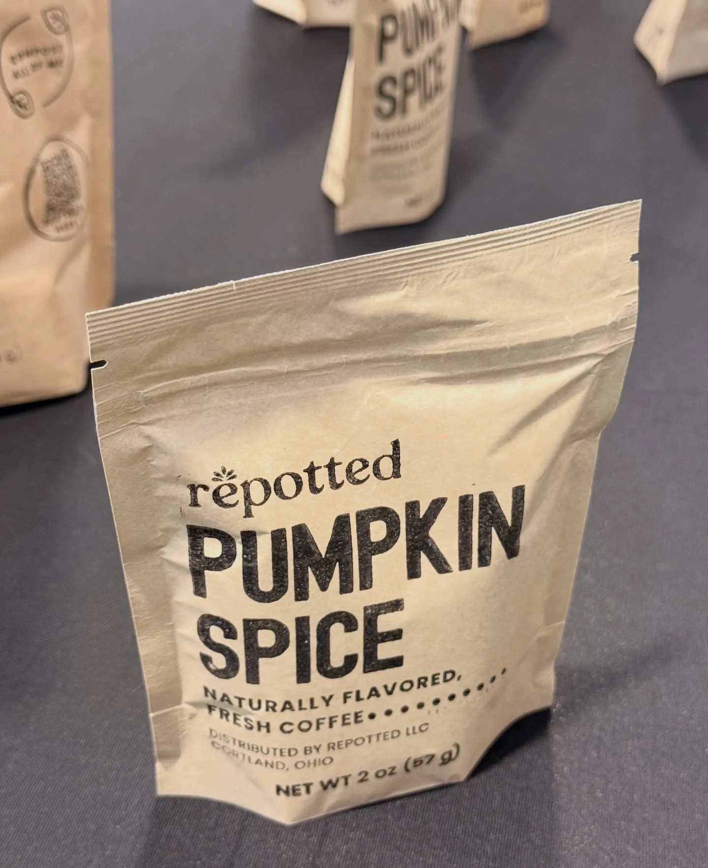 Pumpkin Spice &amp; Everything Nice! ☕️✨

#cleancoffee #compostme #aunaturale