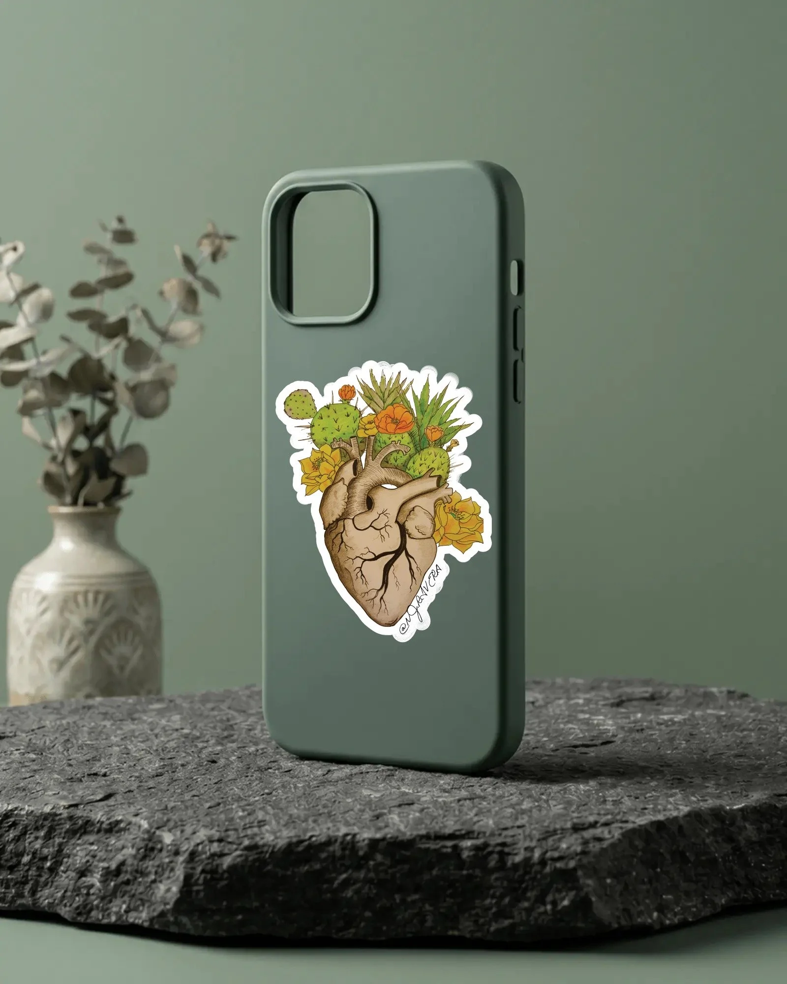 Growing From A Rough Space Sticker