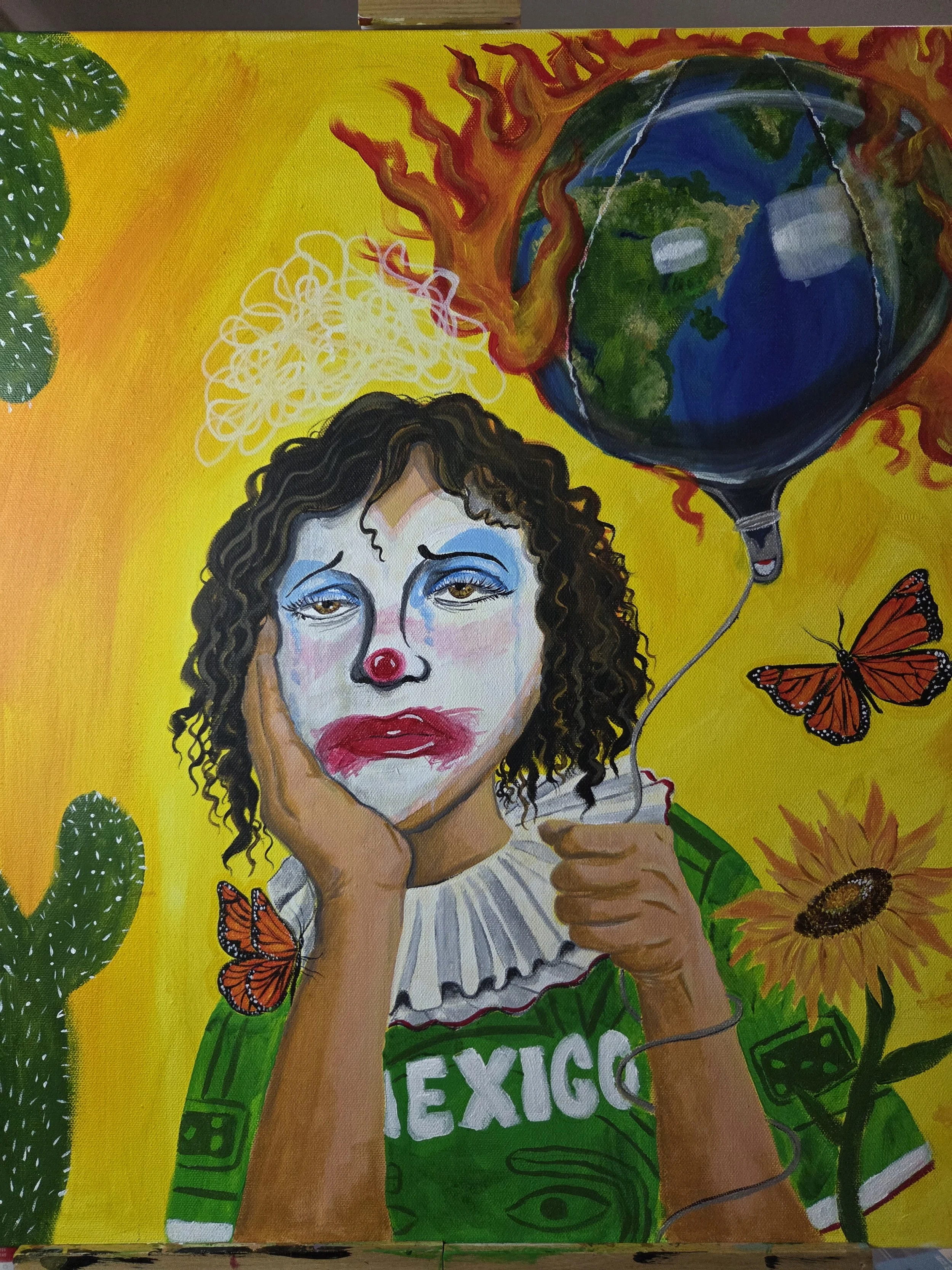 __You can't keep focusing on the negative._ You mean our reality__,acrylic on canvas,2025 .jpg.jpg