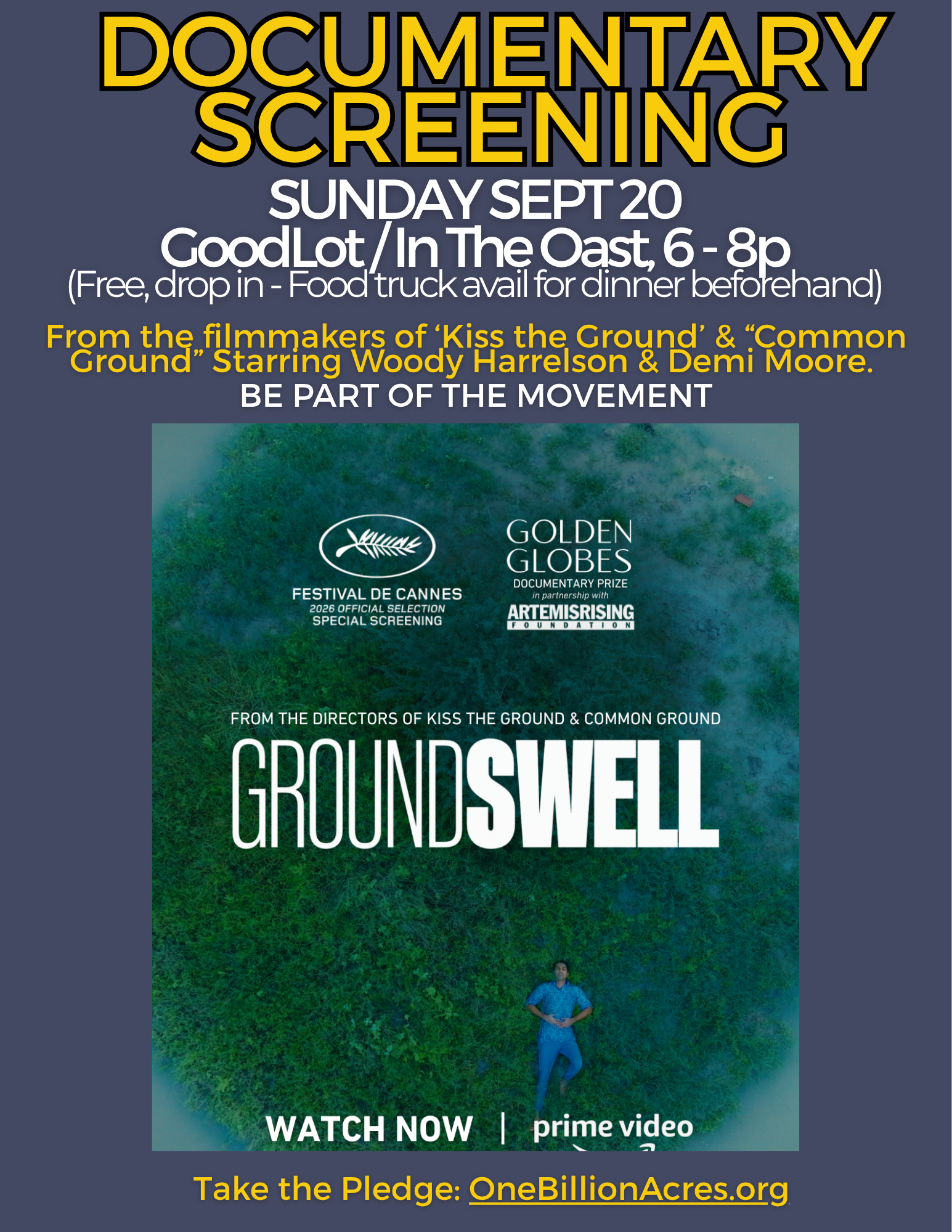 "Groundswell" Film Screening at GoodLot Farmstead Brewery
