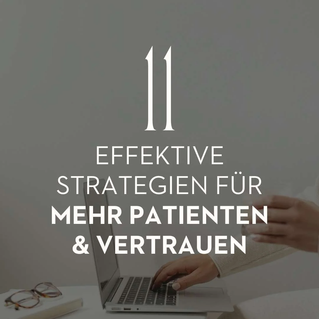 11 effektive Strategien für mehr Patienten &amp; Vertrauen durch professionelles Webdesign