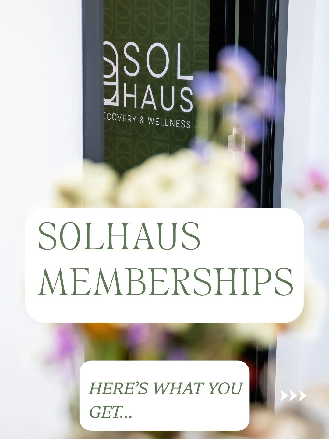 ~ Introducing SolHaus Memberships ~

A more intentional way to experience recovery.

These memberships were created for those who understand that wellbeing is not a once-off indulgence &mdash; it&rsquo;s a practice. A ritual. A commitment to yourself