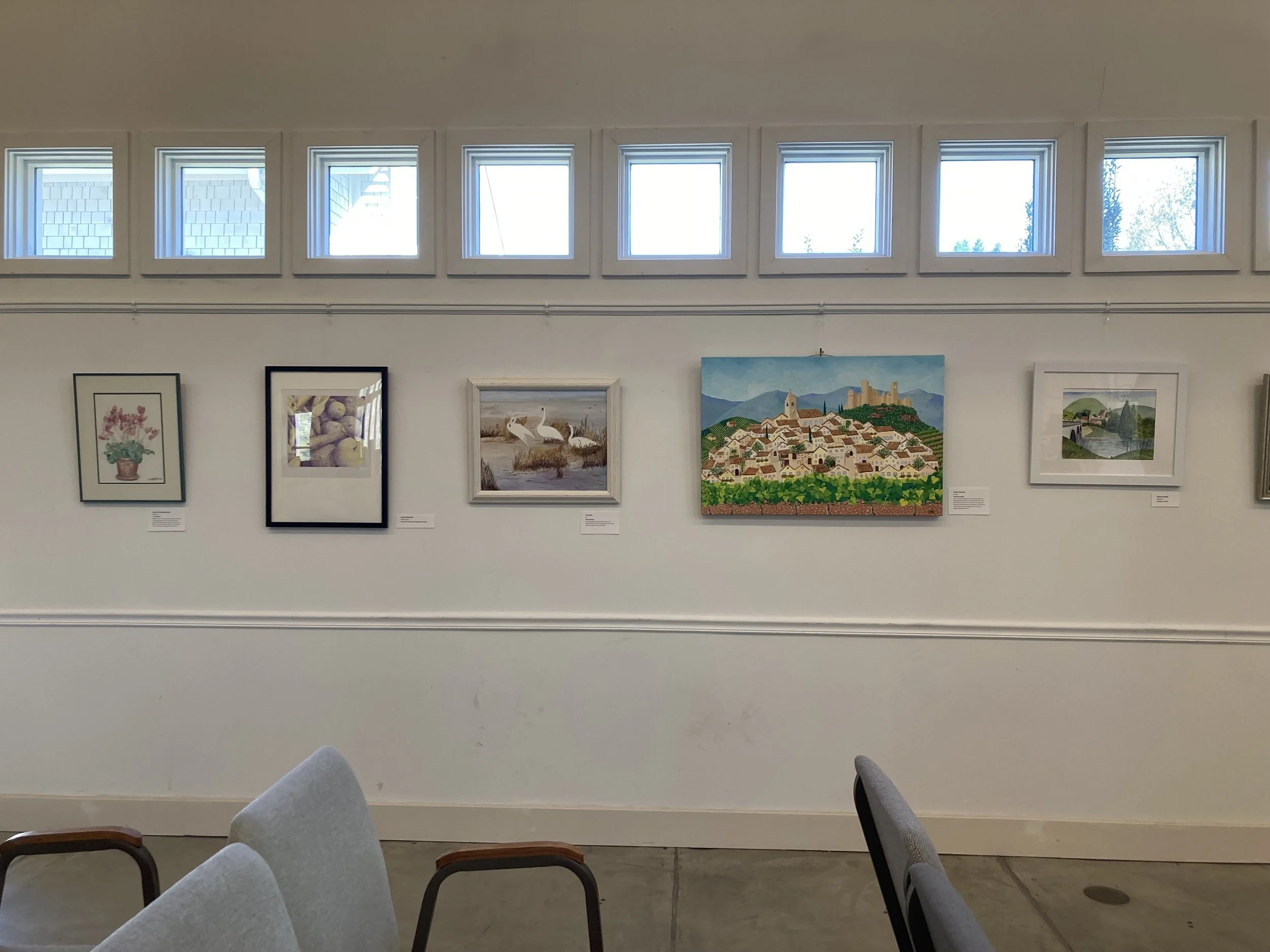 Art Show 2025 Lucille left wall.jpg