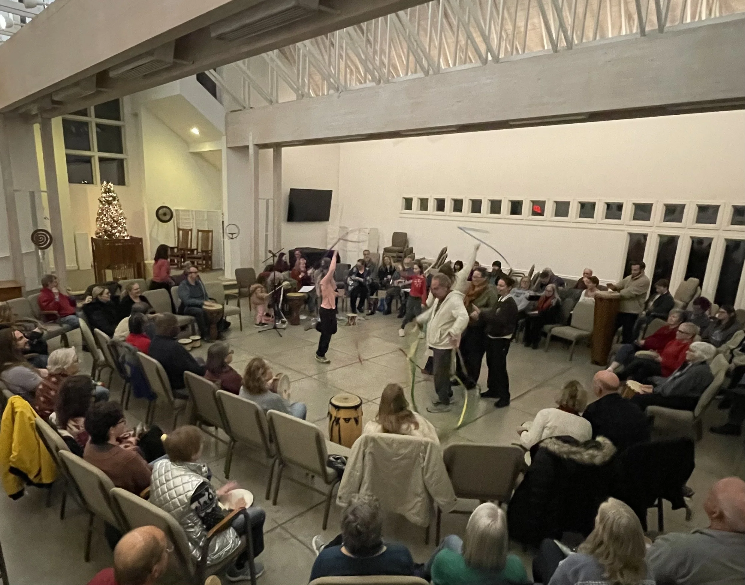 ribbons from ladder.jpg